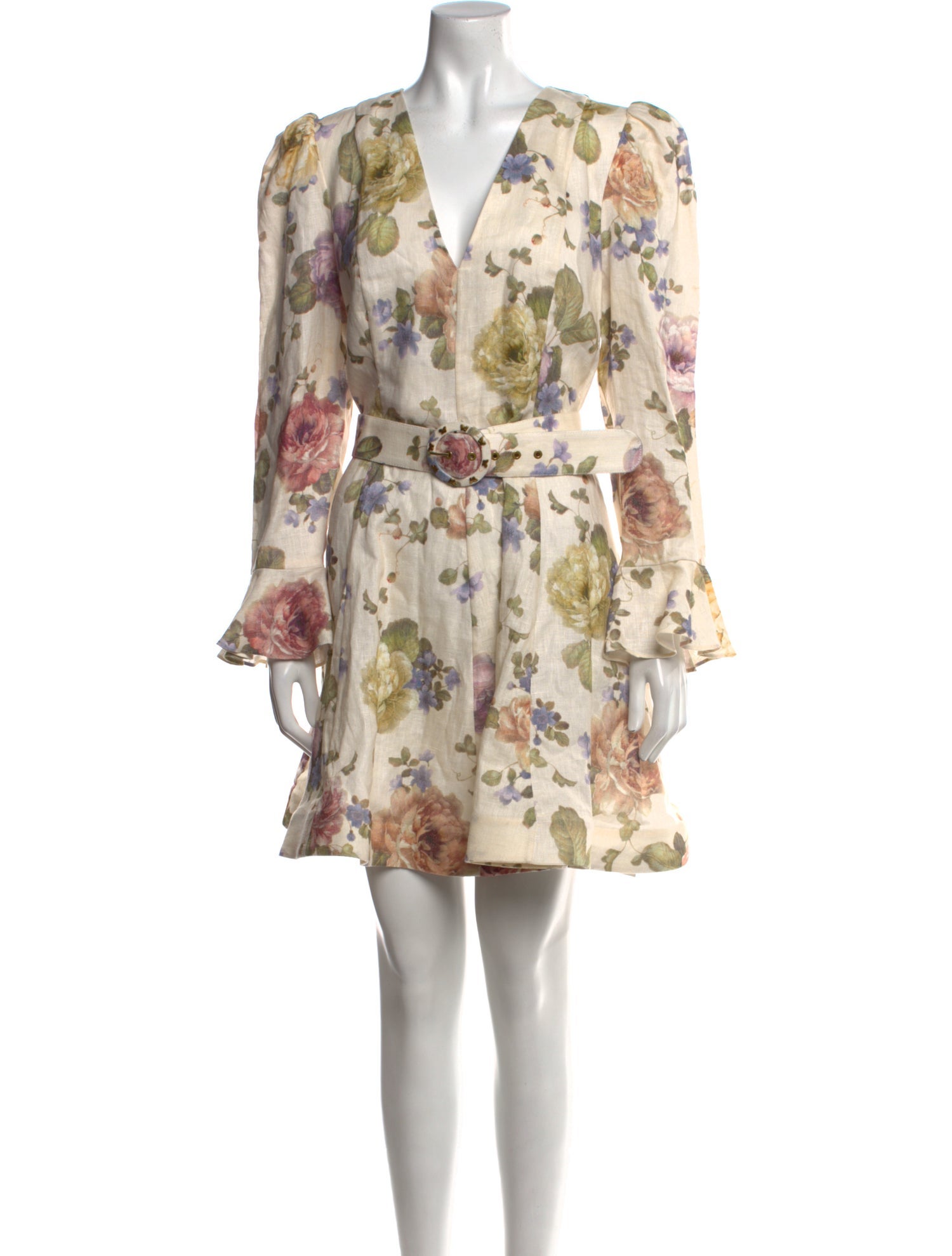 Zimmermann Linen Mini Dress w/ Tags