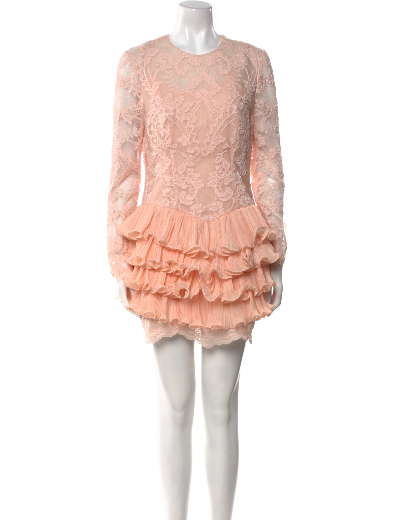 Zimmermann Lace Pattern Mini Dress w/ Tags - Pink Dresses, Clothing - WZI191003 | The RealReal Zimmermann Lace Pattern Mini Dress w/ Tags - Pink Dresses, Clothing - WZI191003 | The RealReal