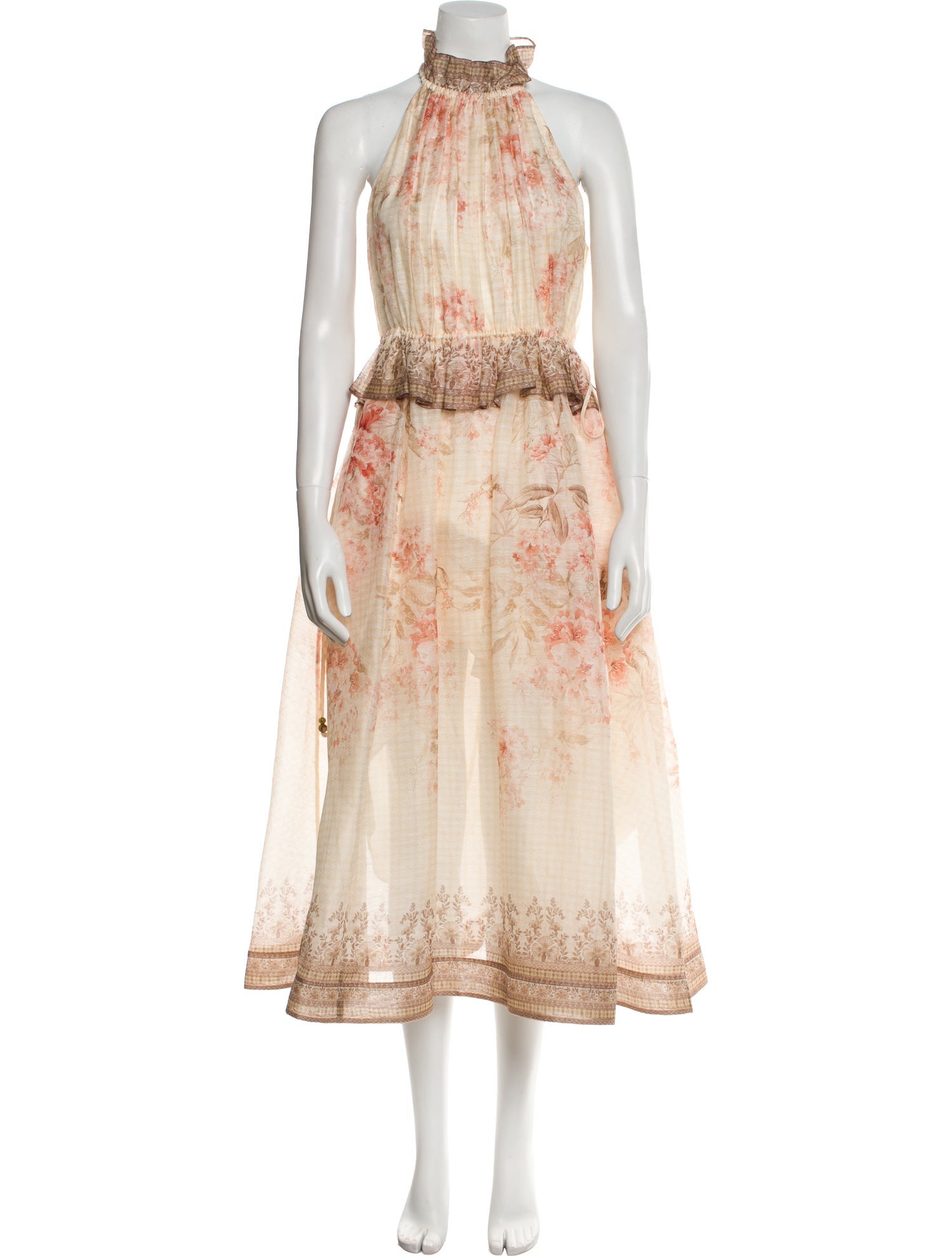 Zimmermann Linen Long Dress w/ Tags