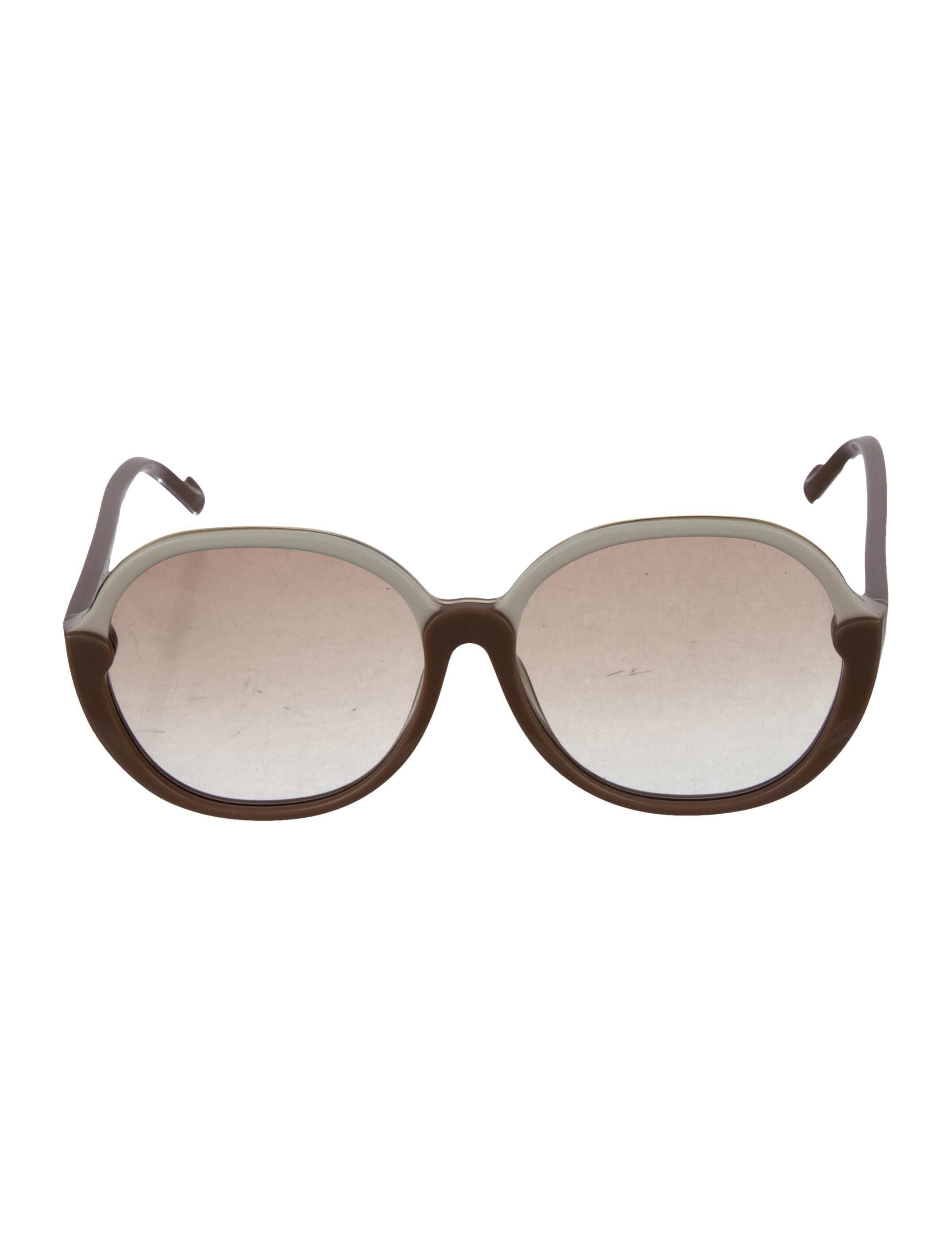 Zimmermann Round Gradient Sunglasses