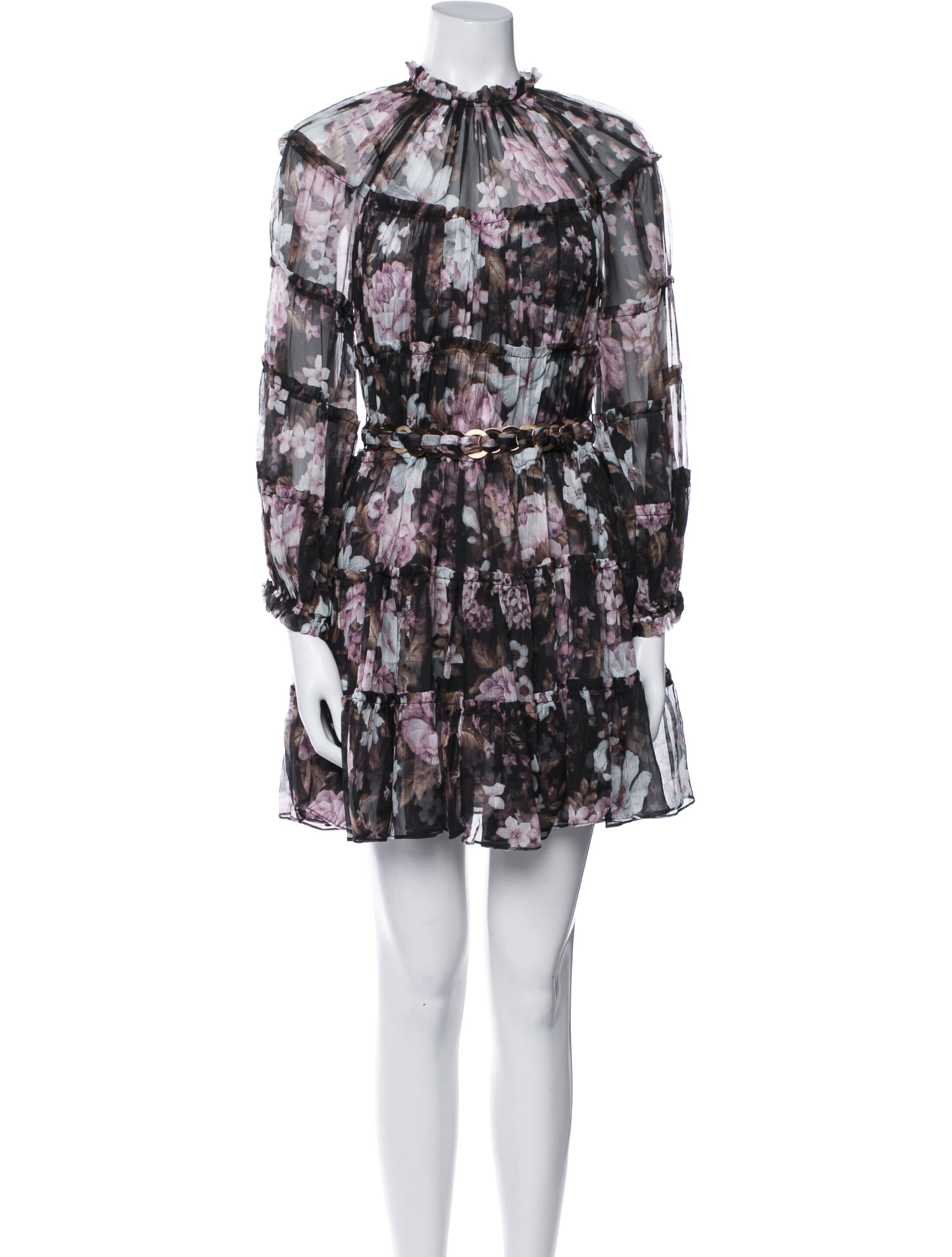 Zimmermann Silk Knee-Length Dress