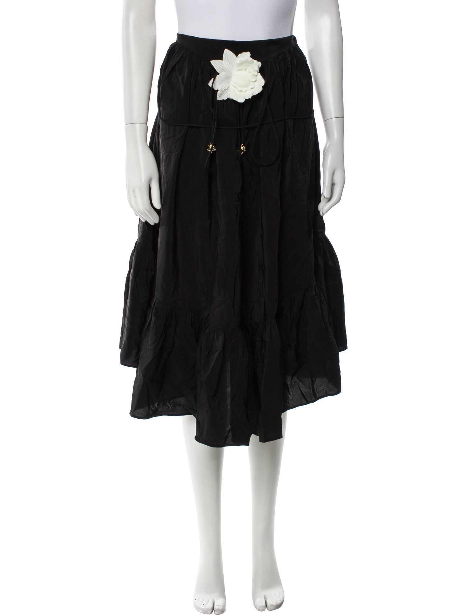 Zimmermann Silk Midi Length Skirt