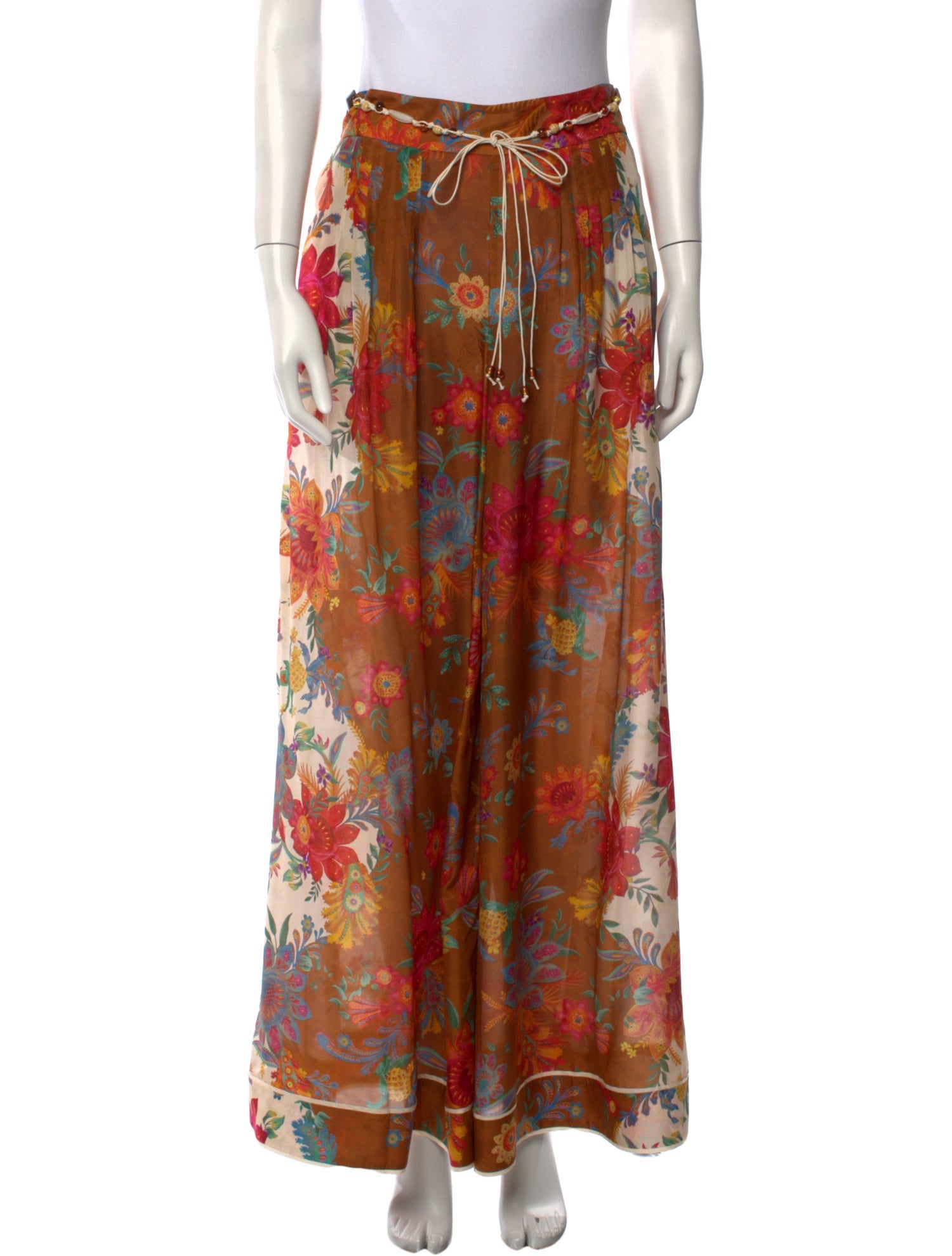 Zimmermann Silk Wide Leg Pants