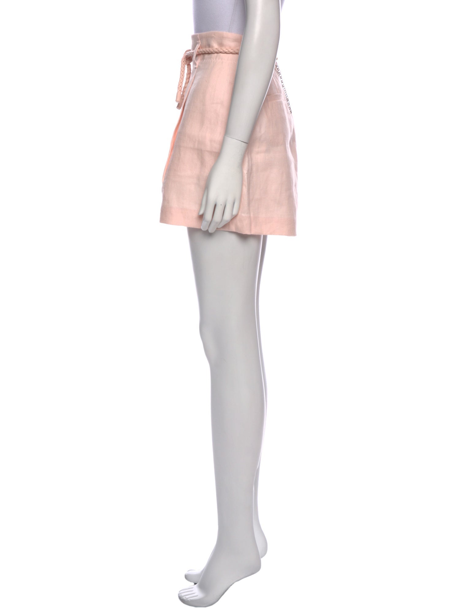 Zimmermann Linen Mini Shorts