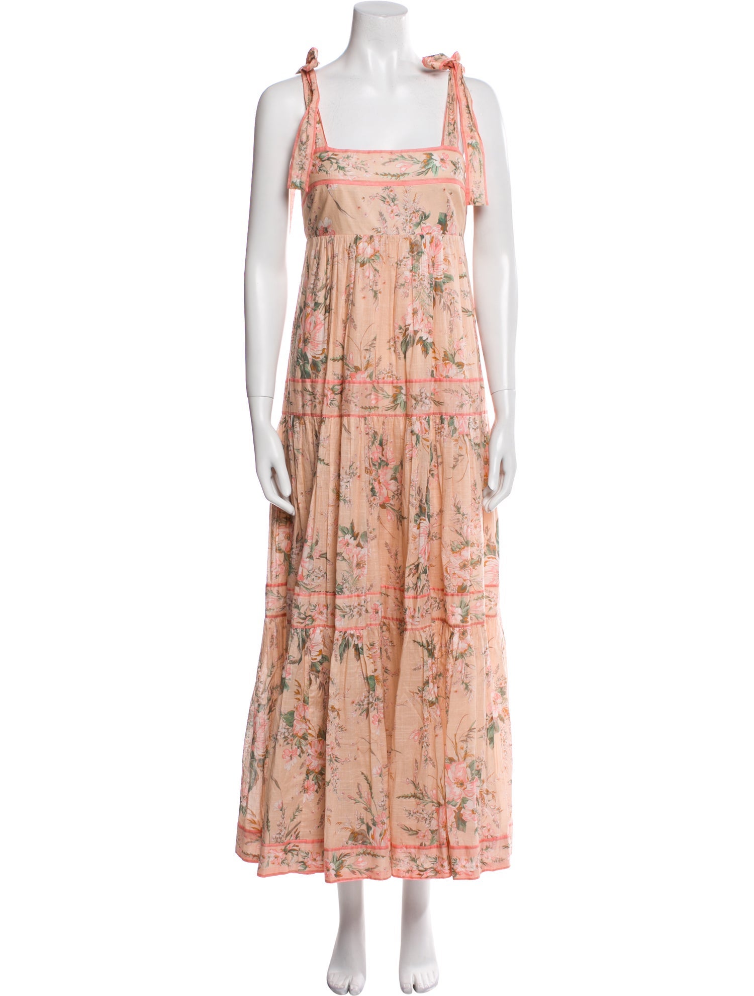 Zimmermann Floral Print Long Dress