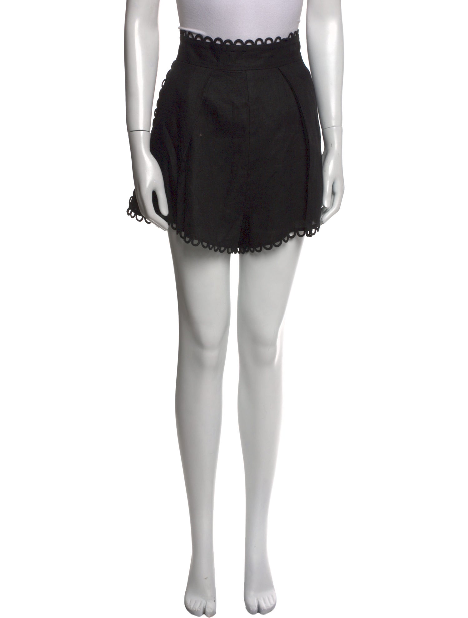 Zimmermann Linen Mini Shorts