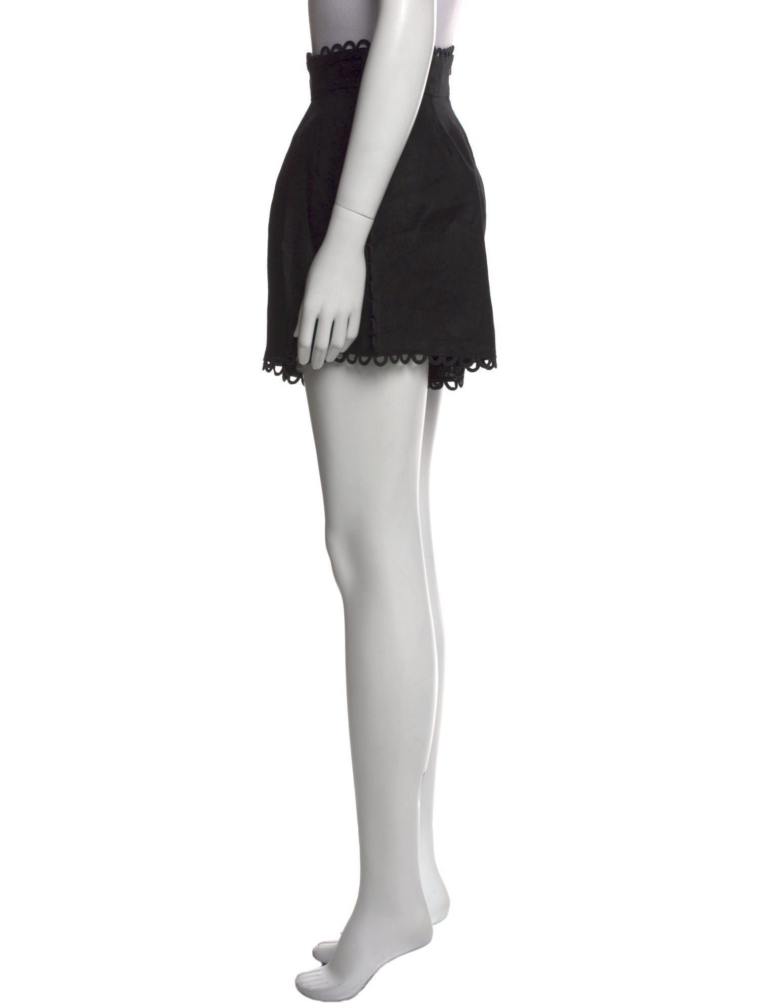 Zimmermann Linen Mini Shorts