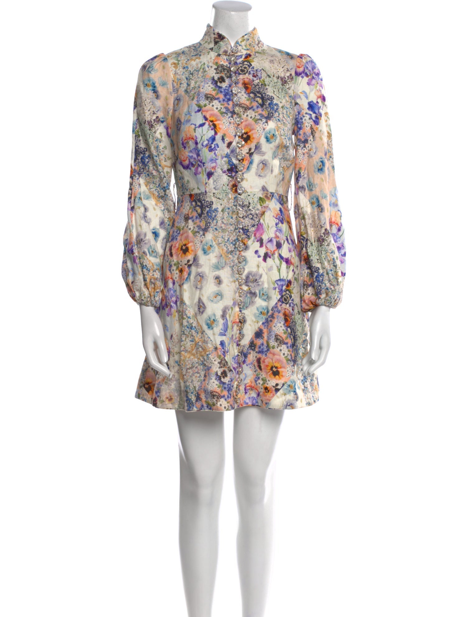 Zimmermann Linen Mini Dress