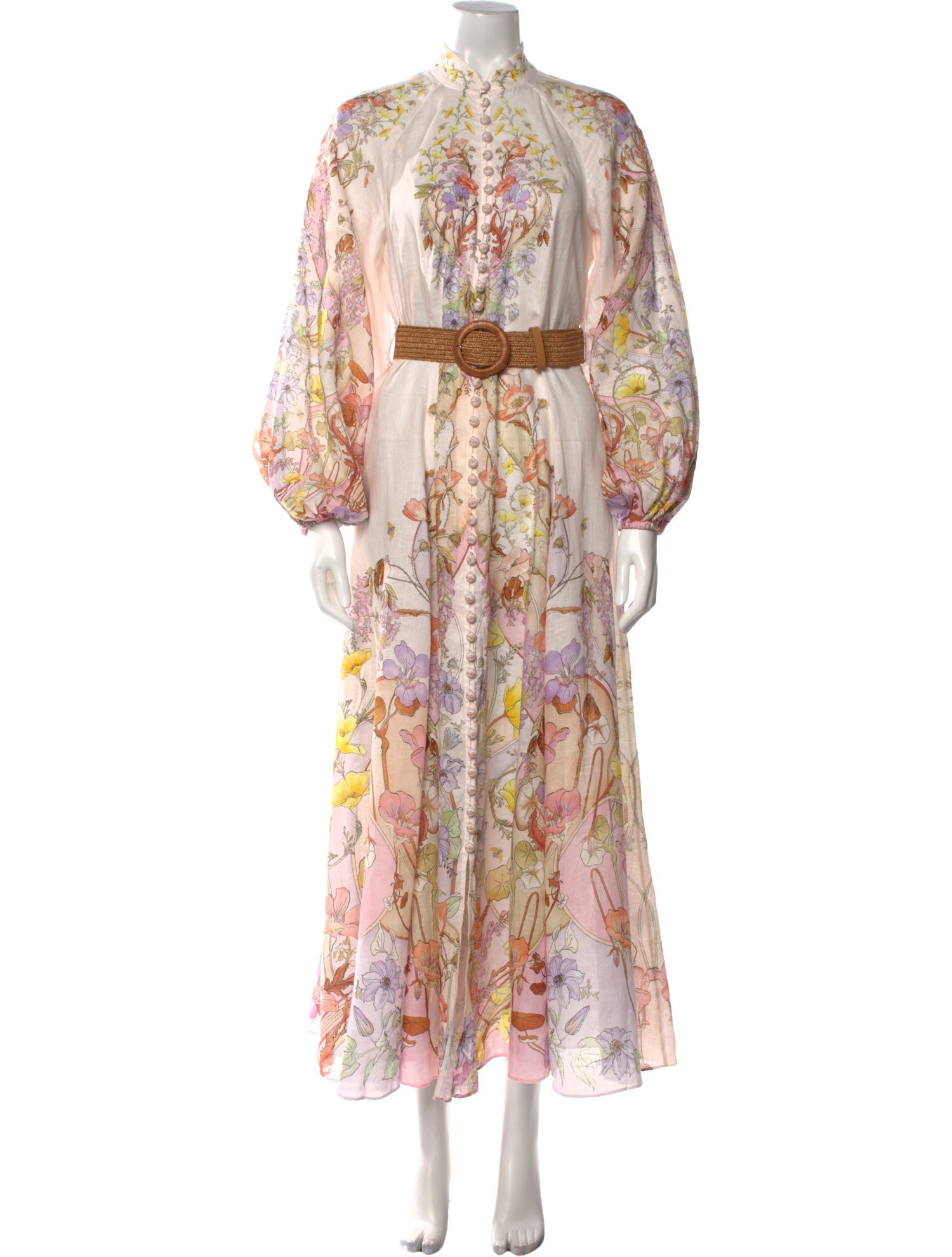 Zimmermann Linen Long Dress