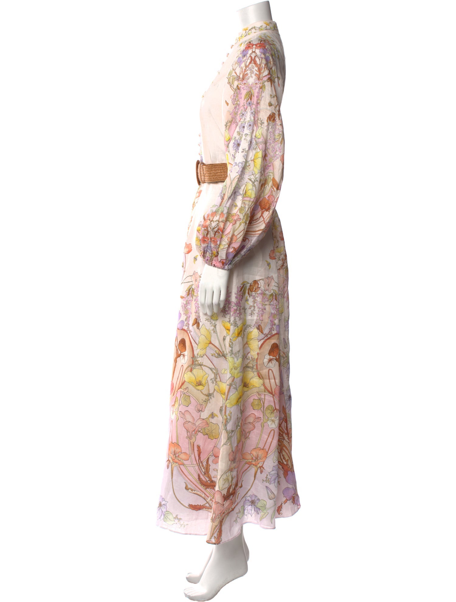Zimmermann Linen Long Dress