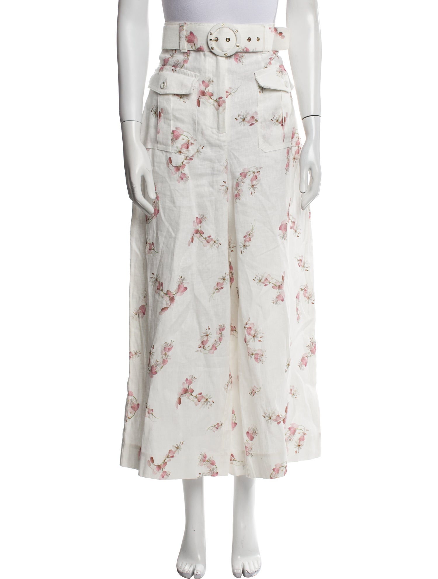 Zimmermann Linen Wide Leg Pants