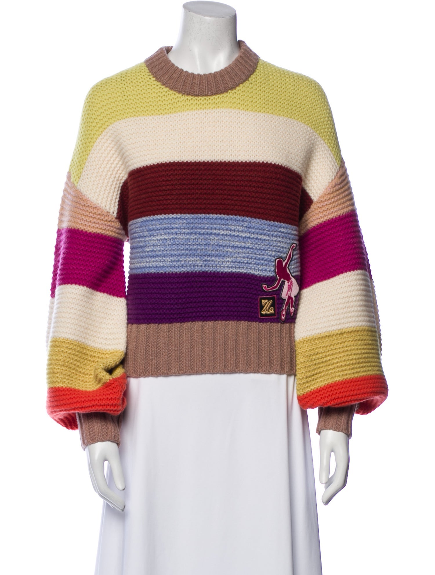 Zimmermann Merino Wool Striped Sweater