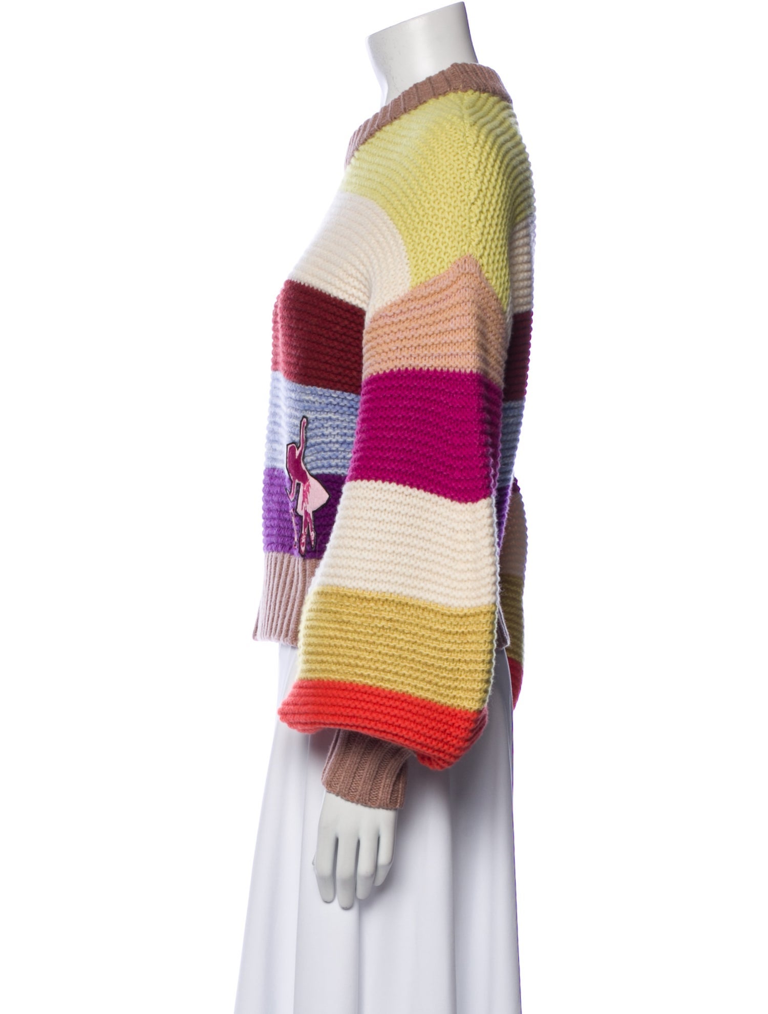 Zimmermann Merino Wool Striped Sweater