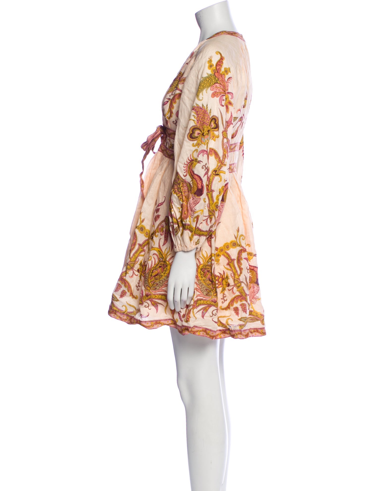 Zimmermann Linen Mini Dress