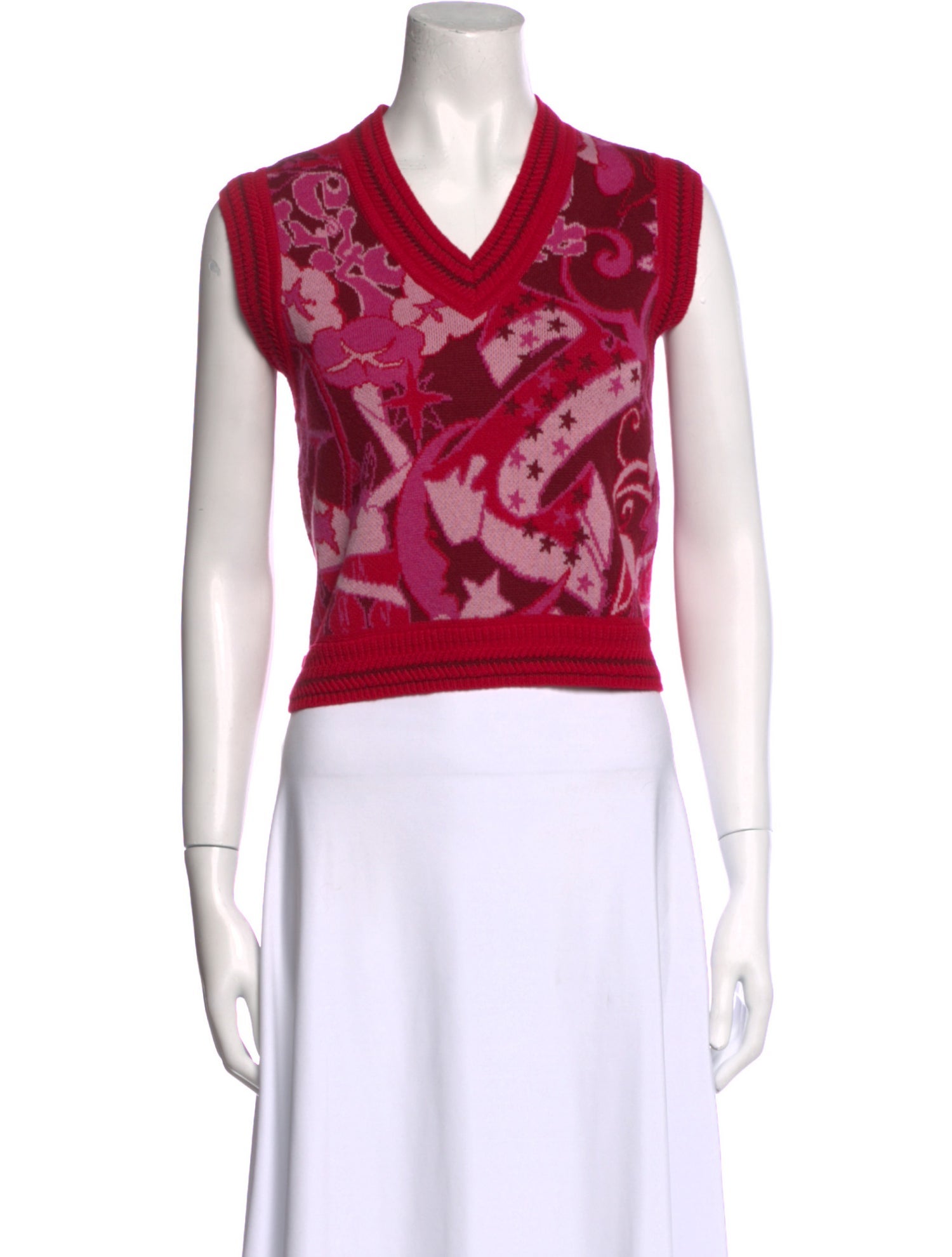 Zimmermann Merino Wool Printed Sweater