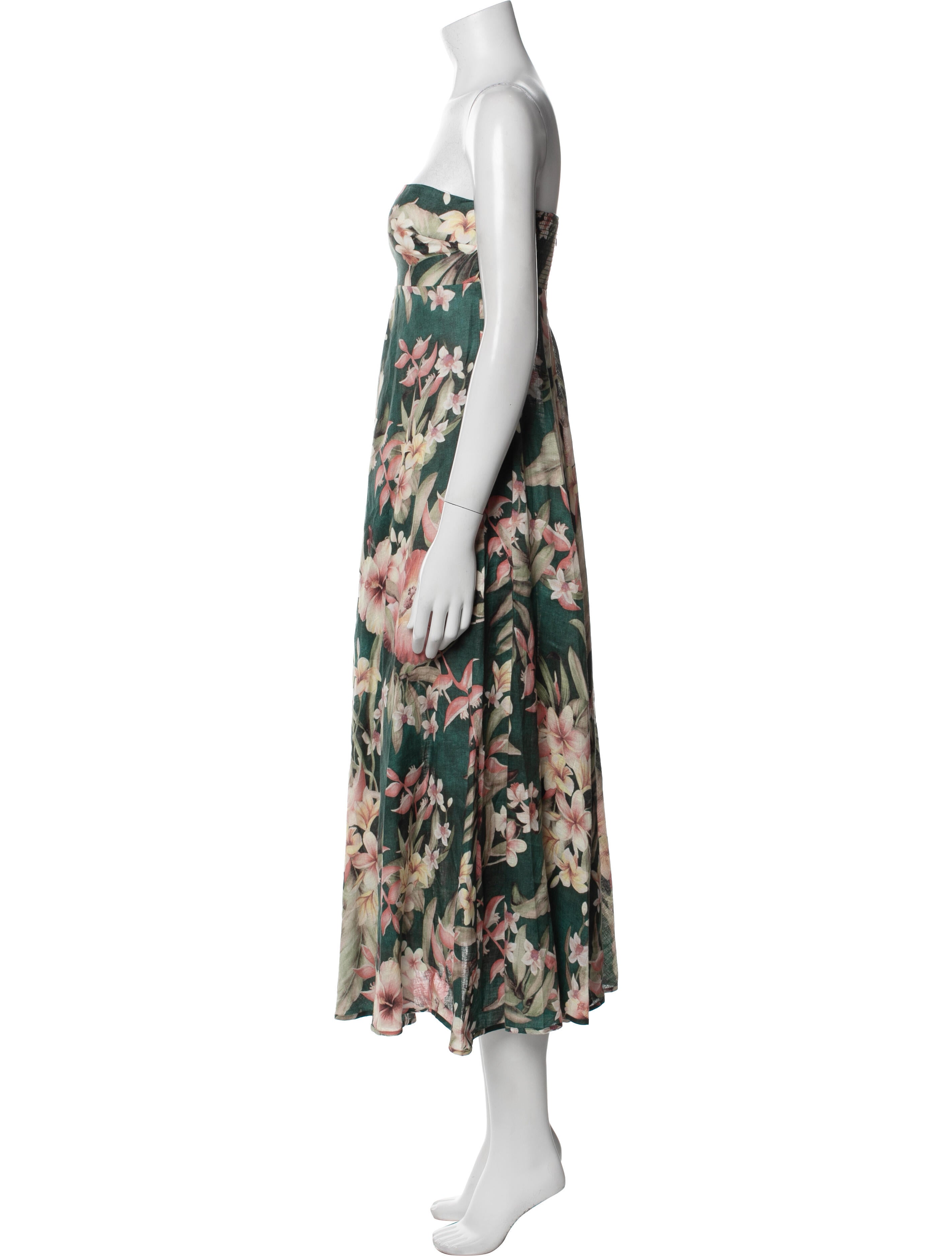 Zimmermann Linen Midi Length Dress