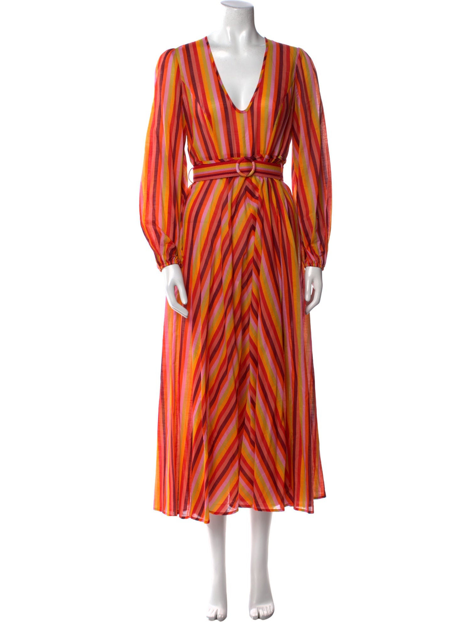 Zimmermann Striped Long Dress