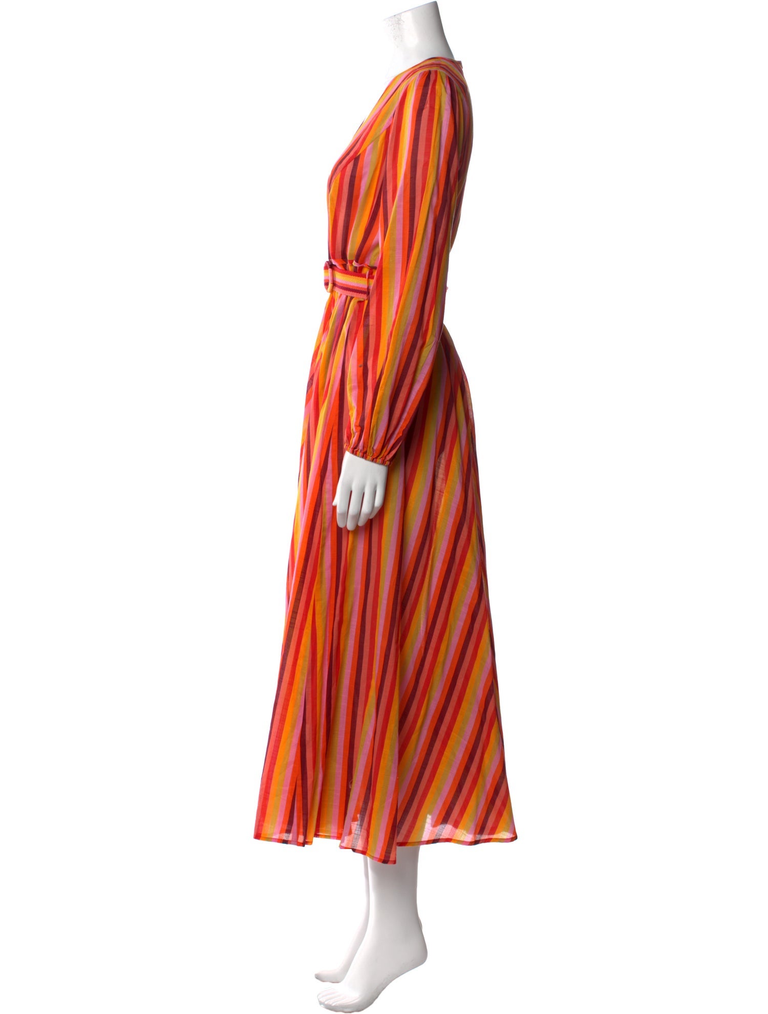 Zimmermann Striped Long Dress