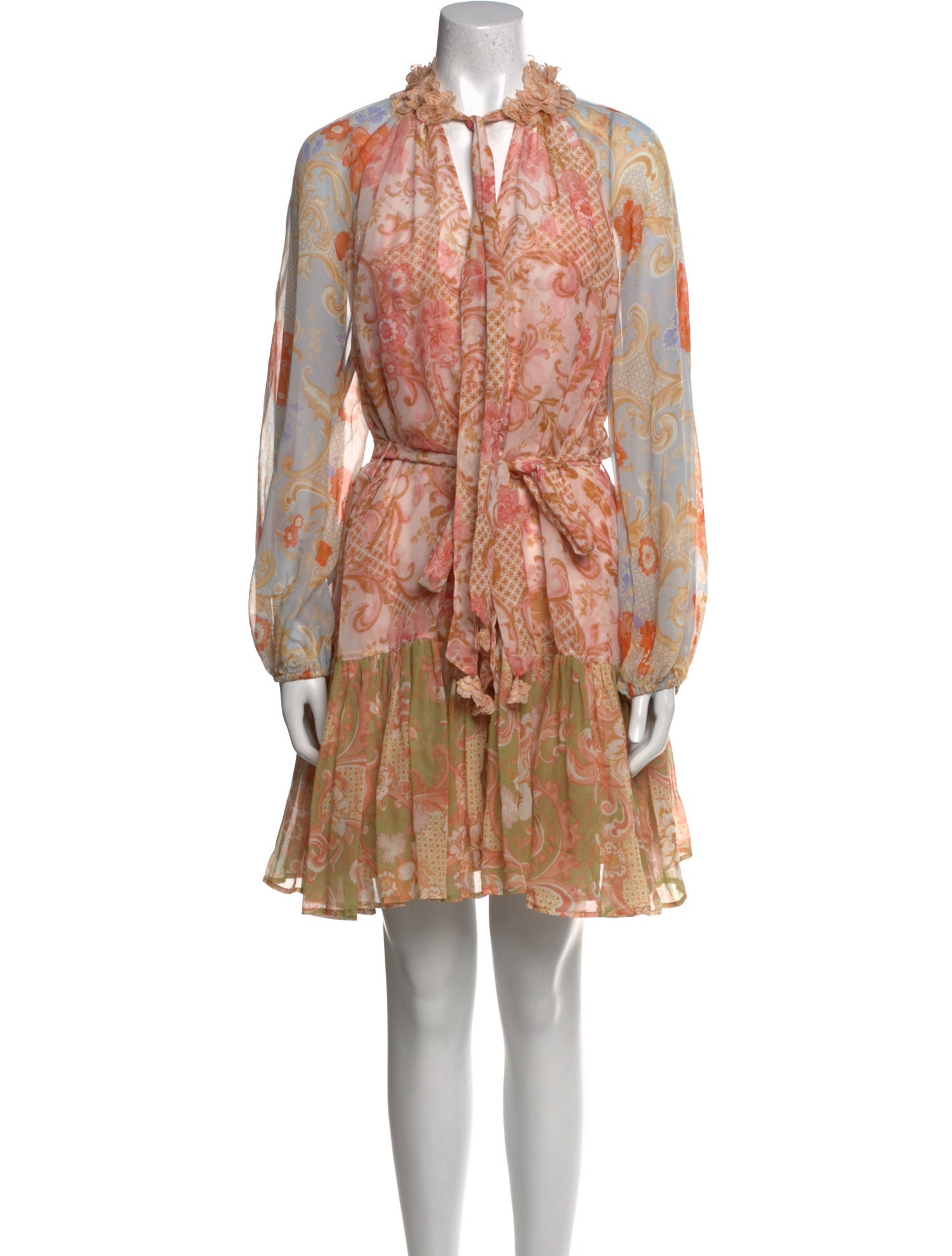 Zimmermann Printed Mini Dress
