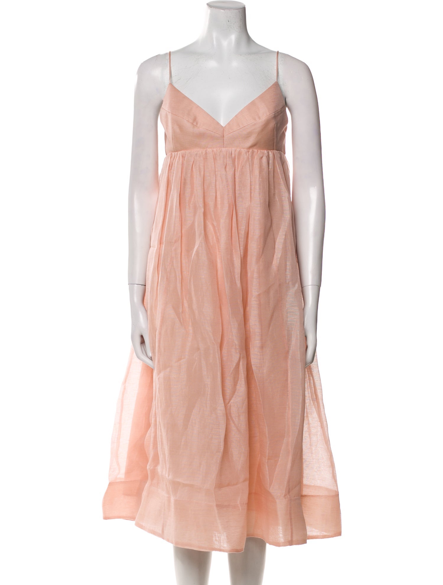 Zimmermann Linen Midi Length Dress