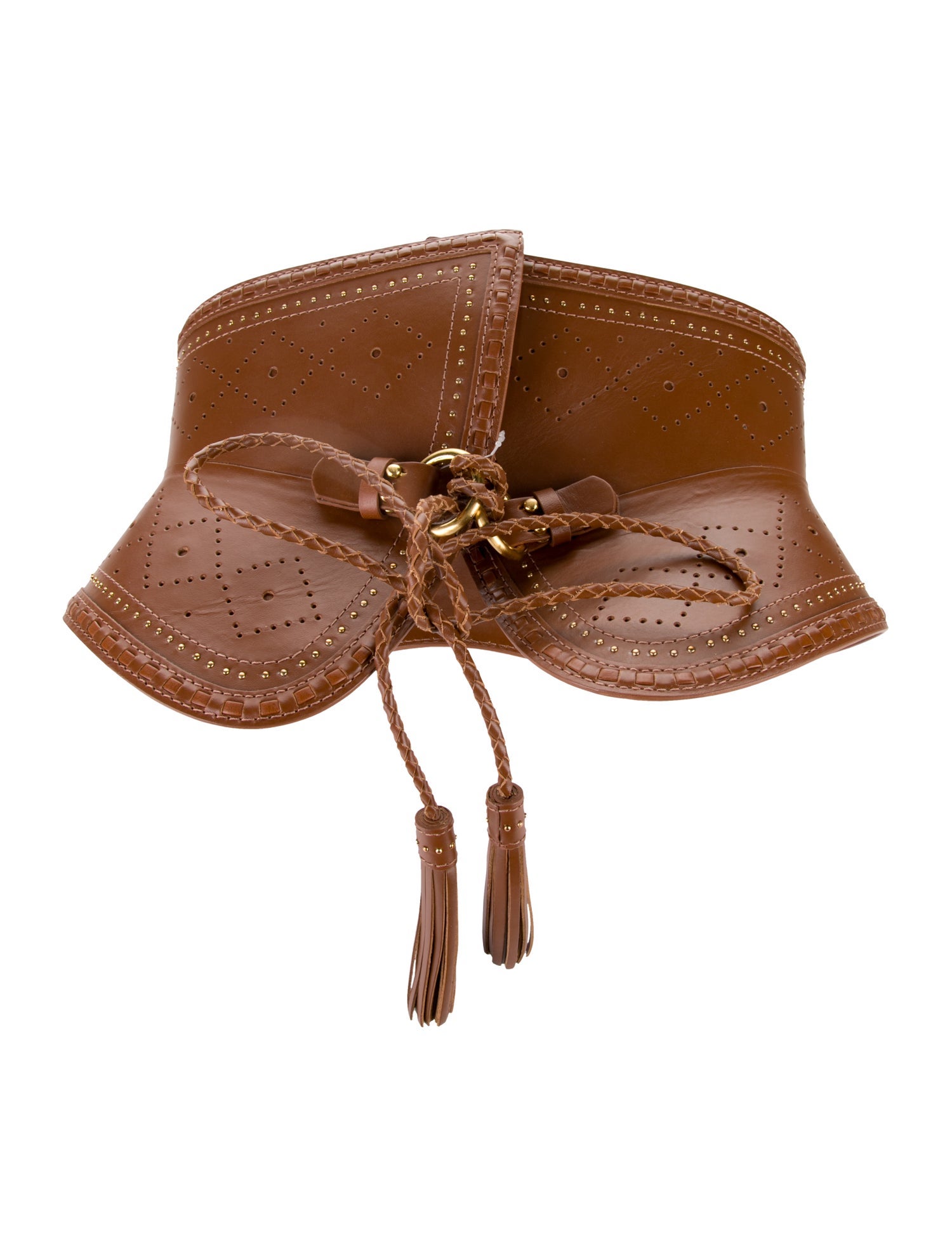 Zimmermann Wide Leather Waist Belt