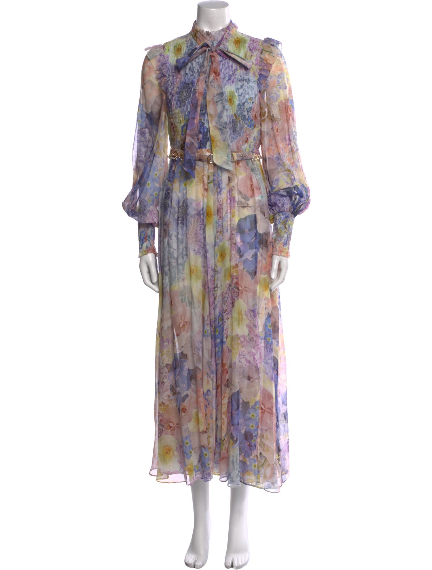 Zimmermann Floral Print Mini Dress