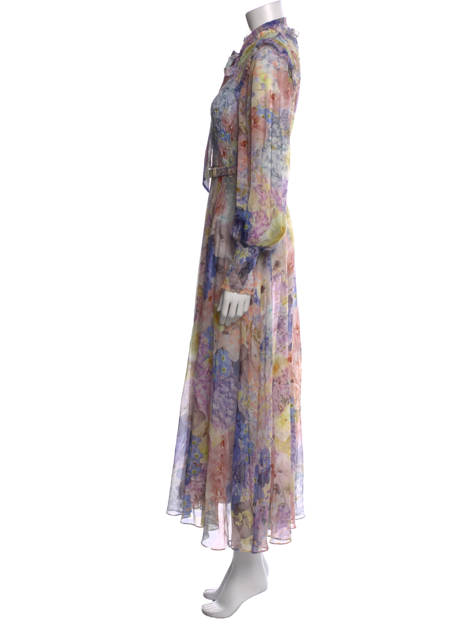 Zimmermann Floral Print Mini Dress