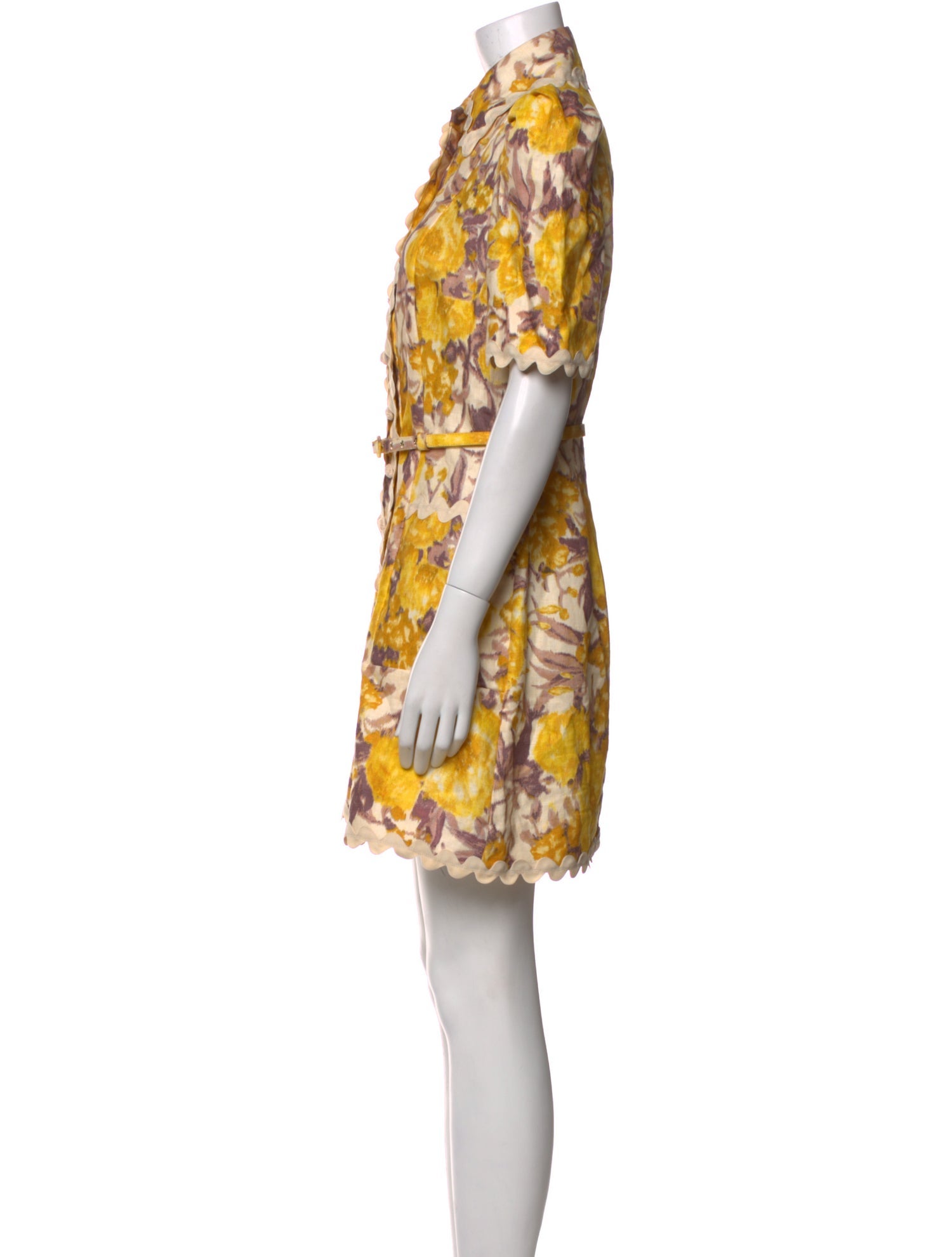 Zimmermann Linen Mini Dress