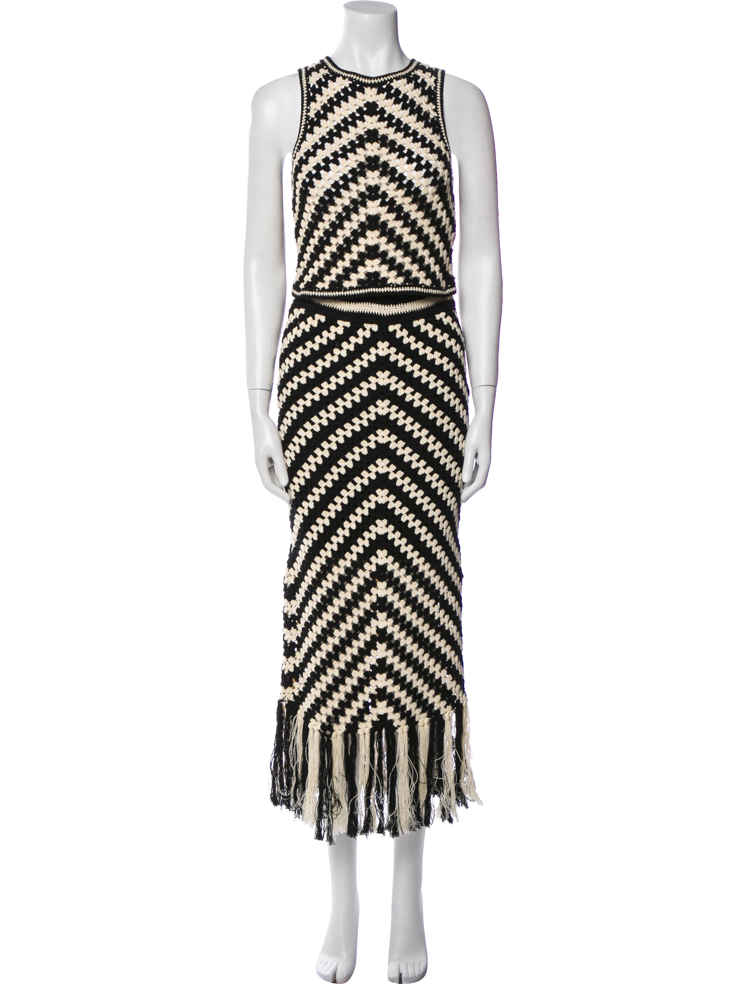 Zimmermann Striped Skirt Set
