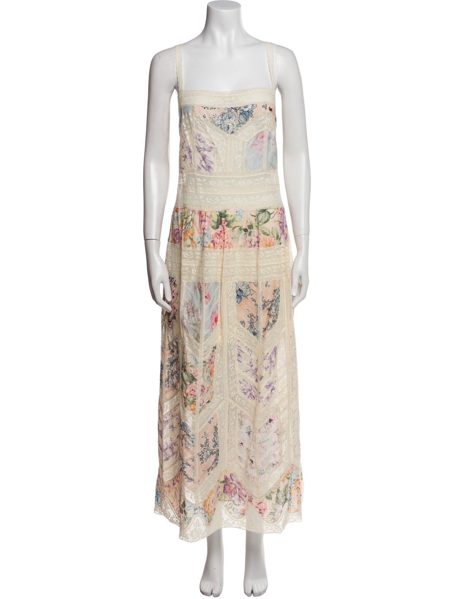 Zimmermann Lace Pattern Long Dress w/ Tags