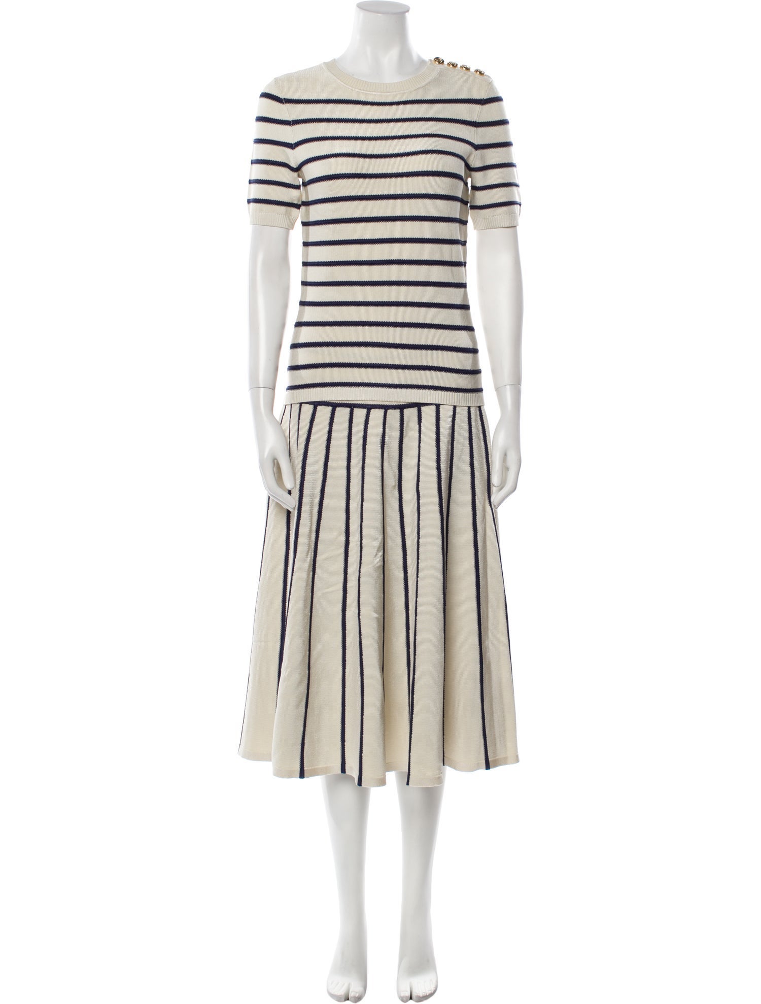 Zimmermann Striped Skirt Set