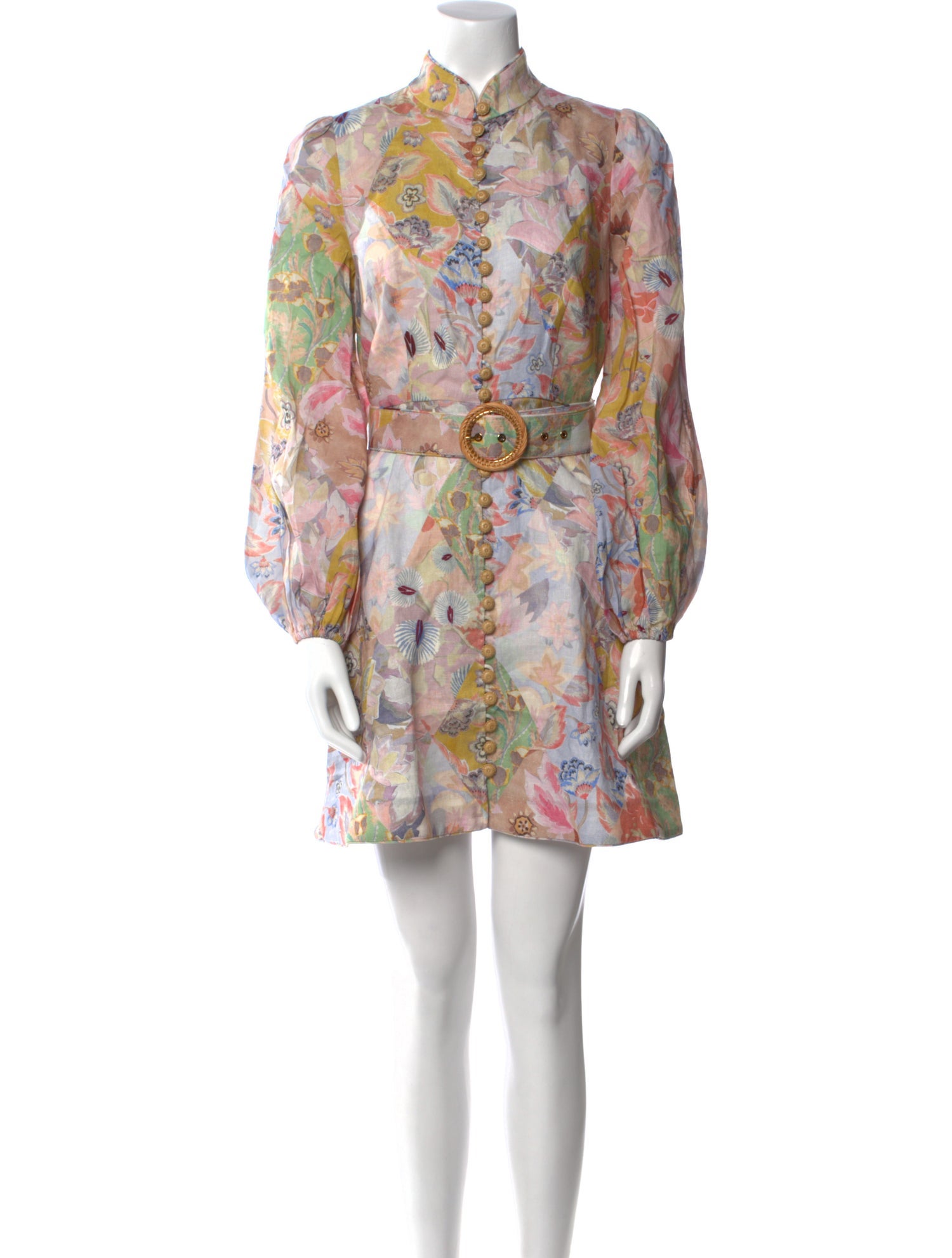 Zimmermann Linen Mini Dress