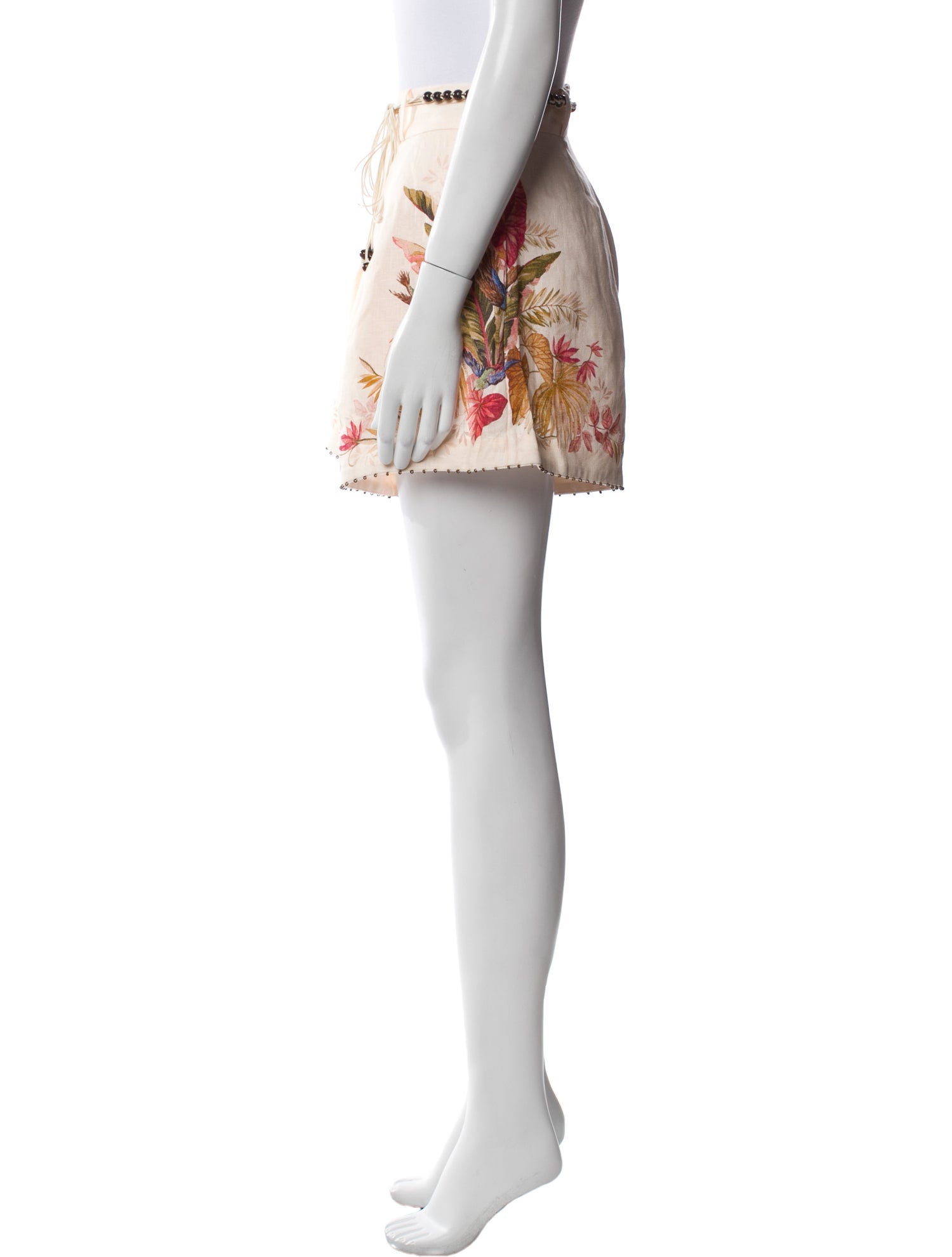 Zimmermann Linen Mini Shorts w/ Tags