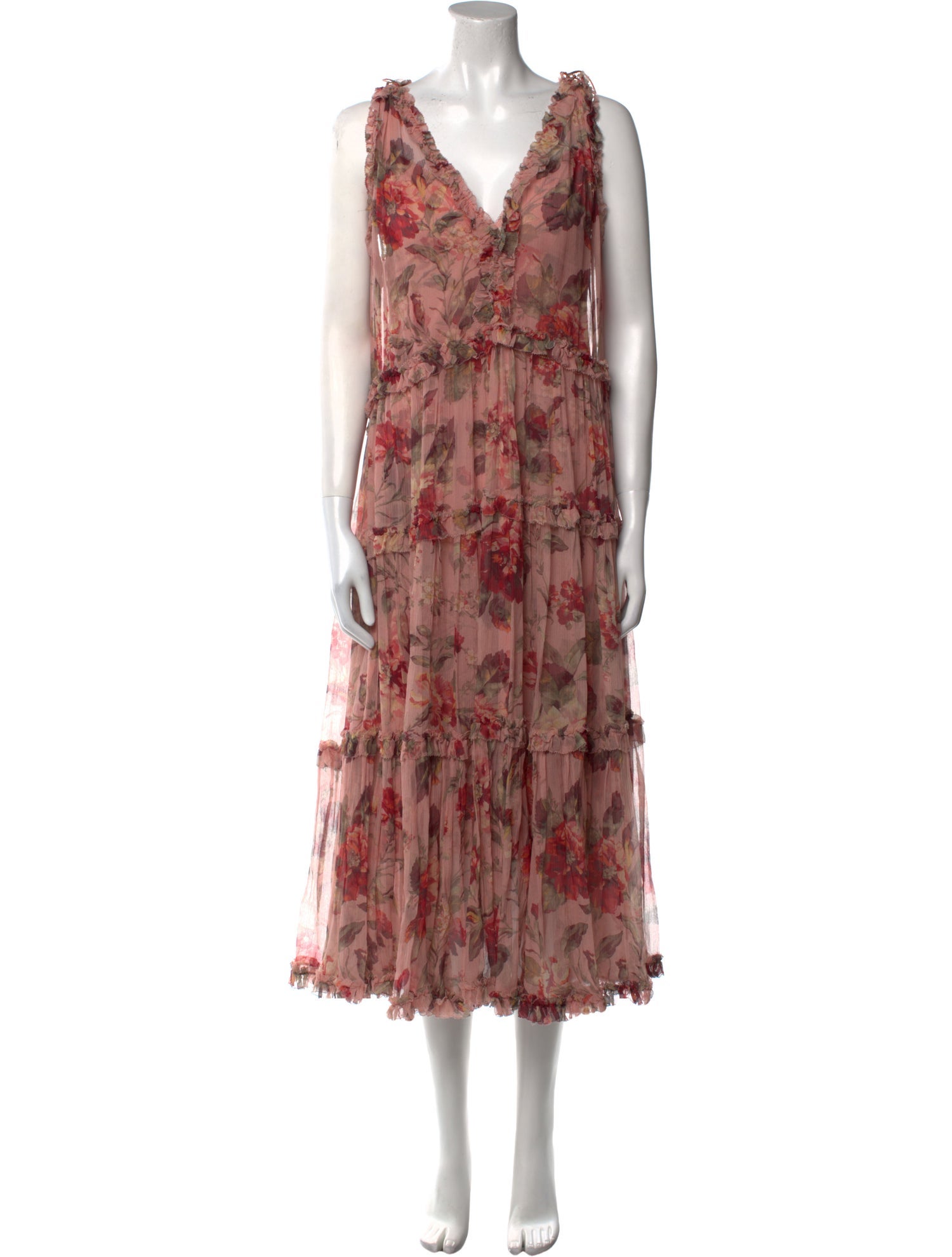 Zimmermann Silk Midi Length Dress