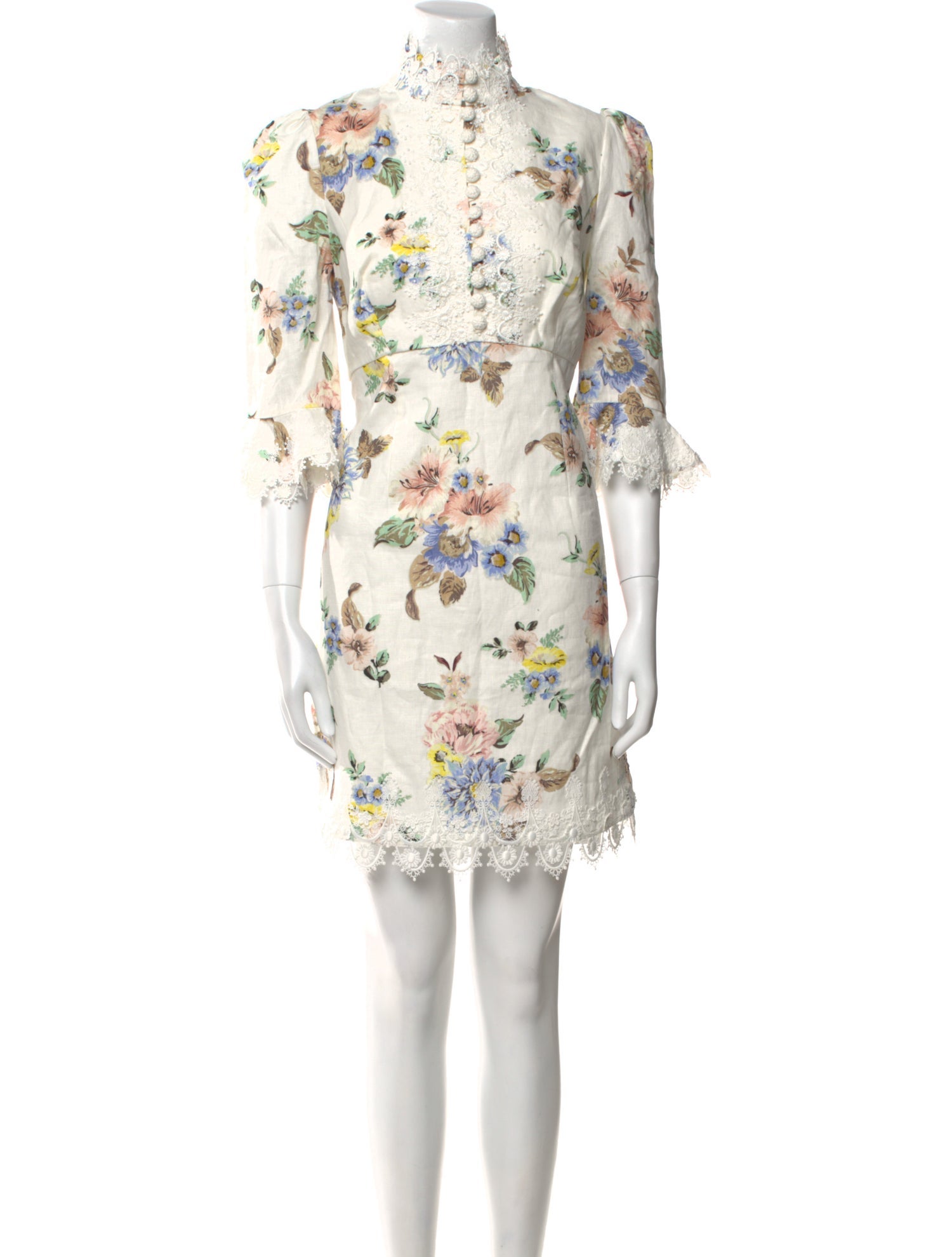 Zimmermann Linen Mini Dress w/ Tags