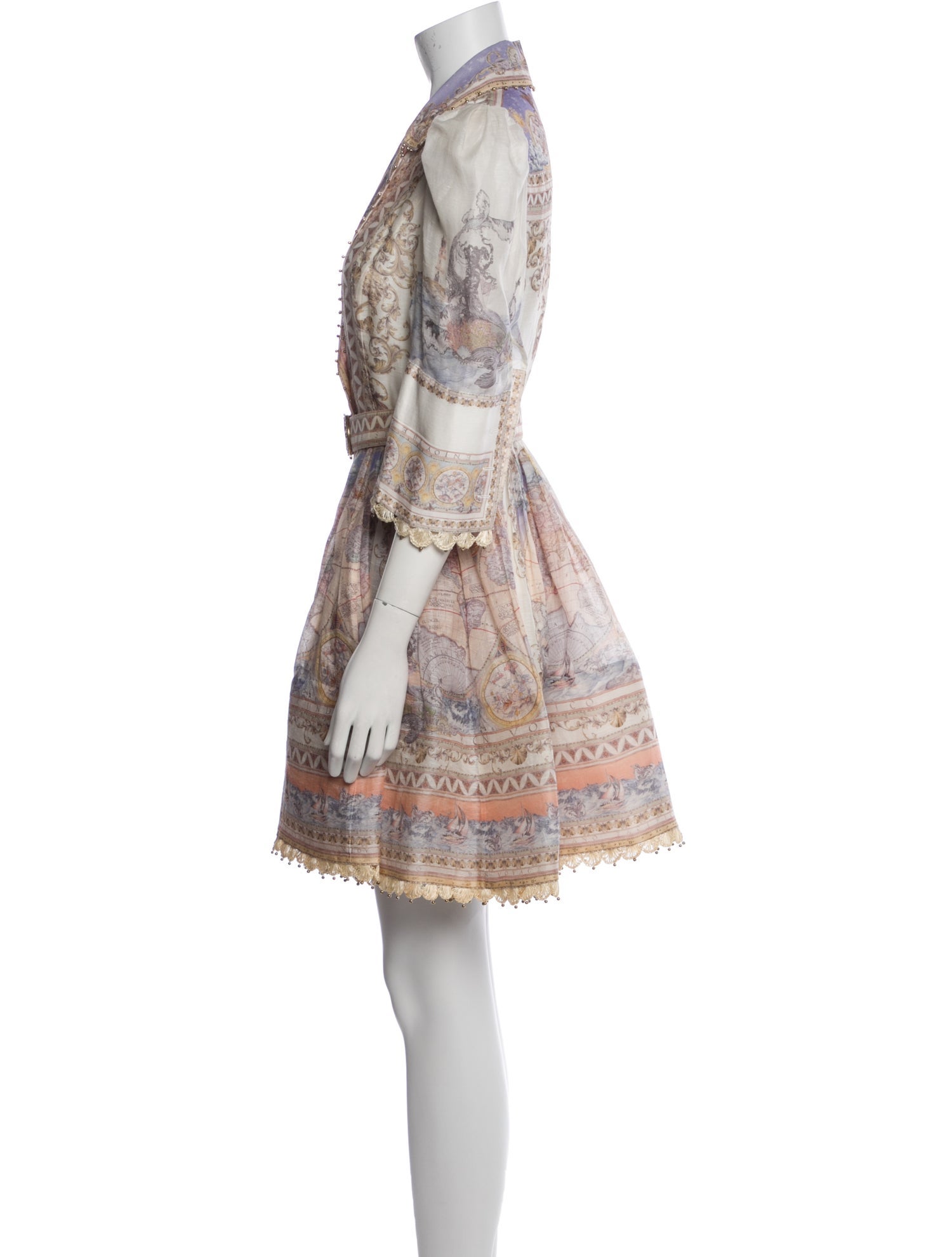 Zimmermann Linen Mini Dress