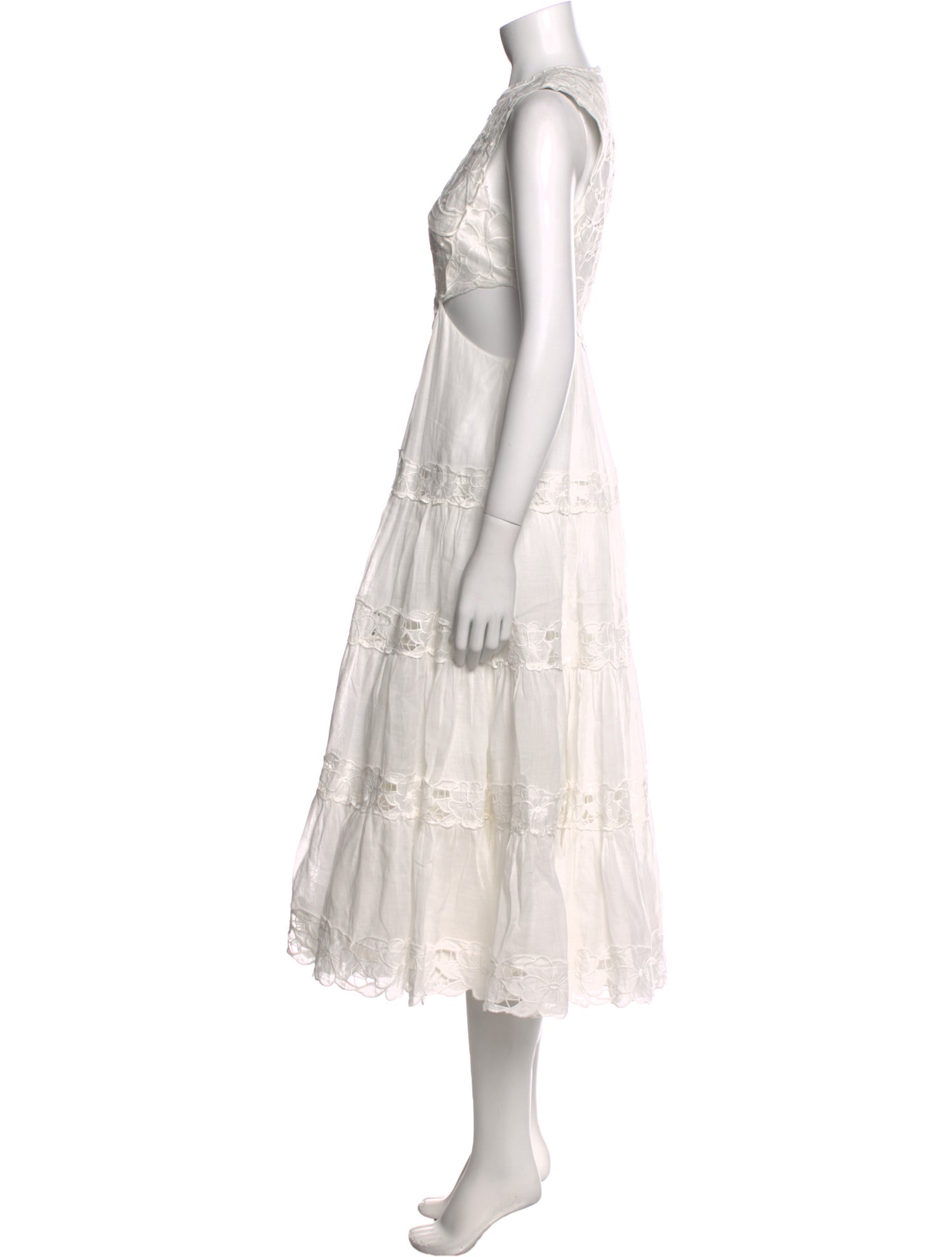 Zimmermann Linen Long Dress