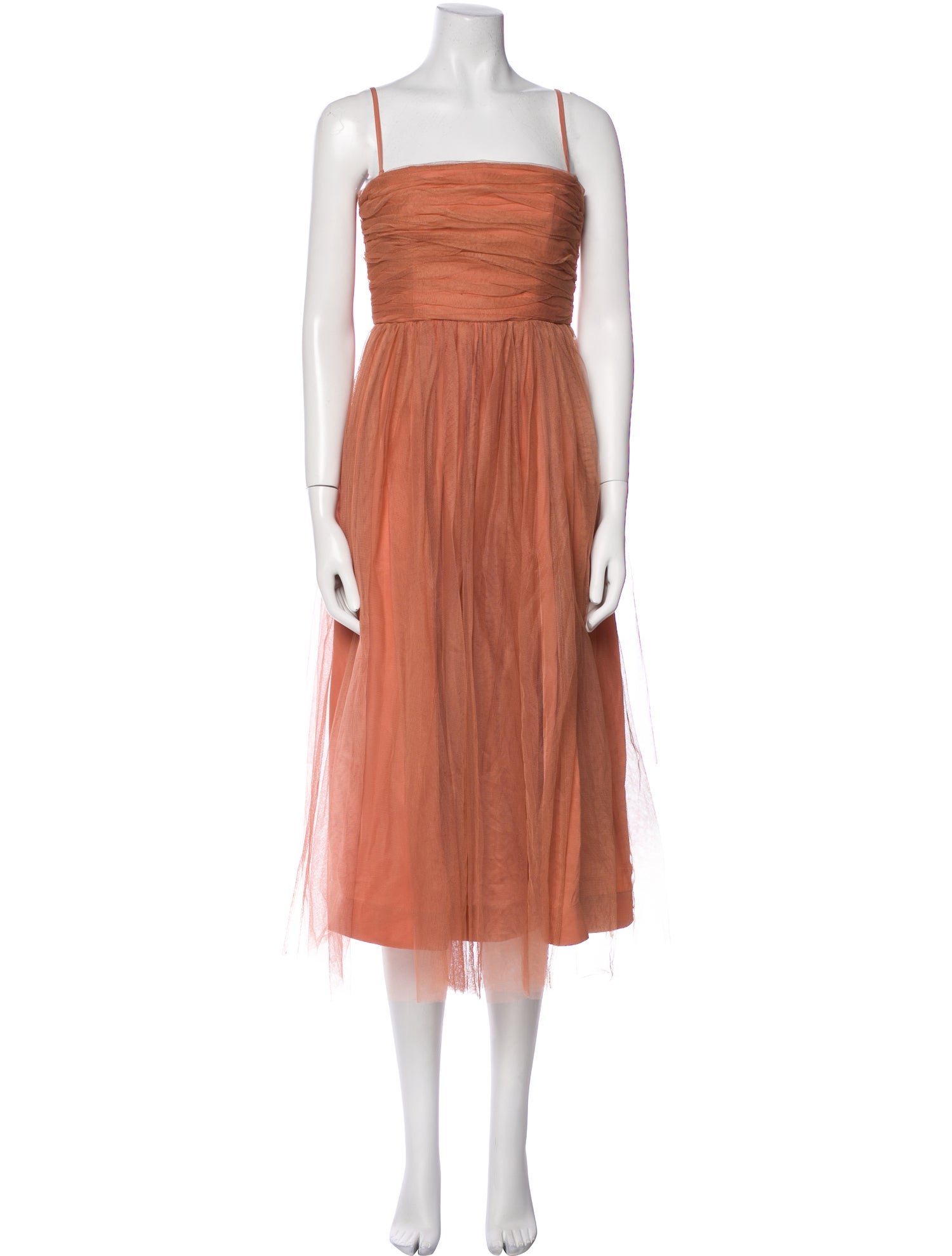Zimmermann Tulle Strapless Midi Dress Midi Length Dress w/ Tags