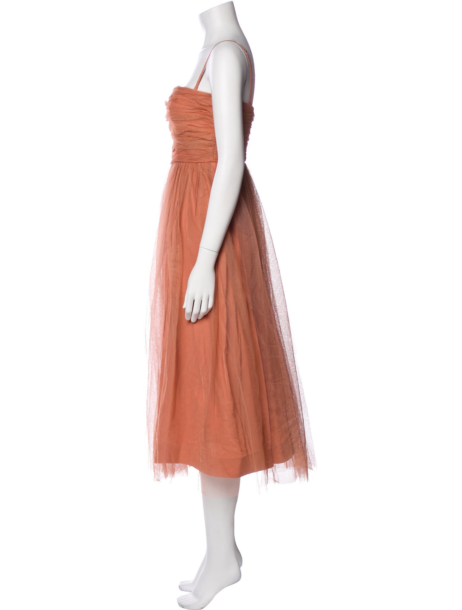Zimmermann Tulle Strapless Midi Dress Midi Length Dress w/ Tags