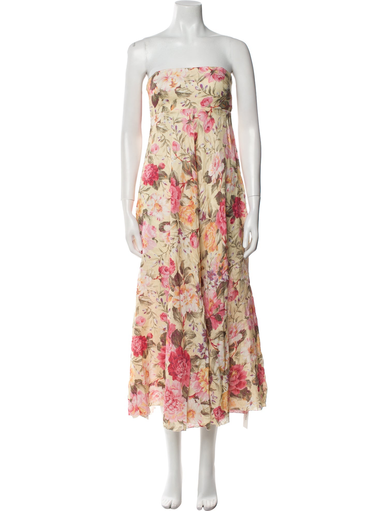 Zimmermann Linen Midi Length Dress