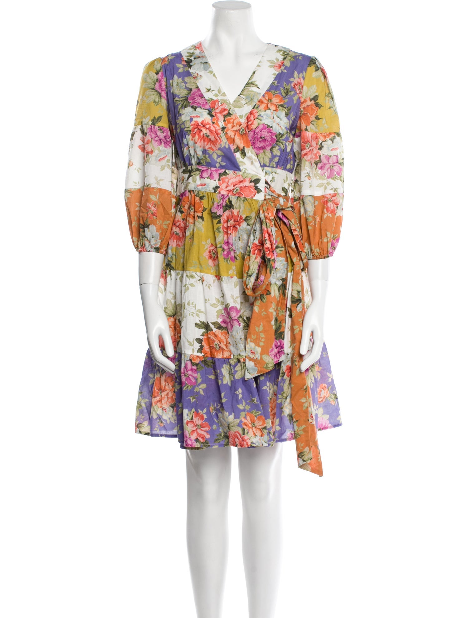 Zimmermann Floral Print Mini Dress