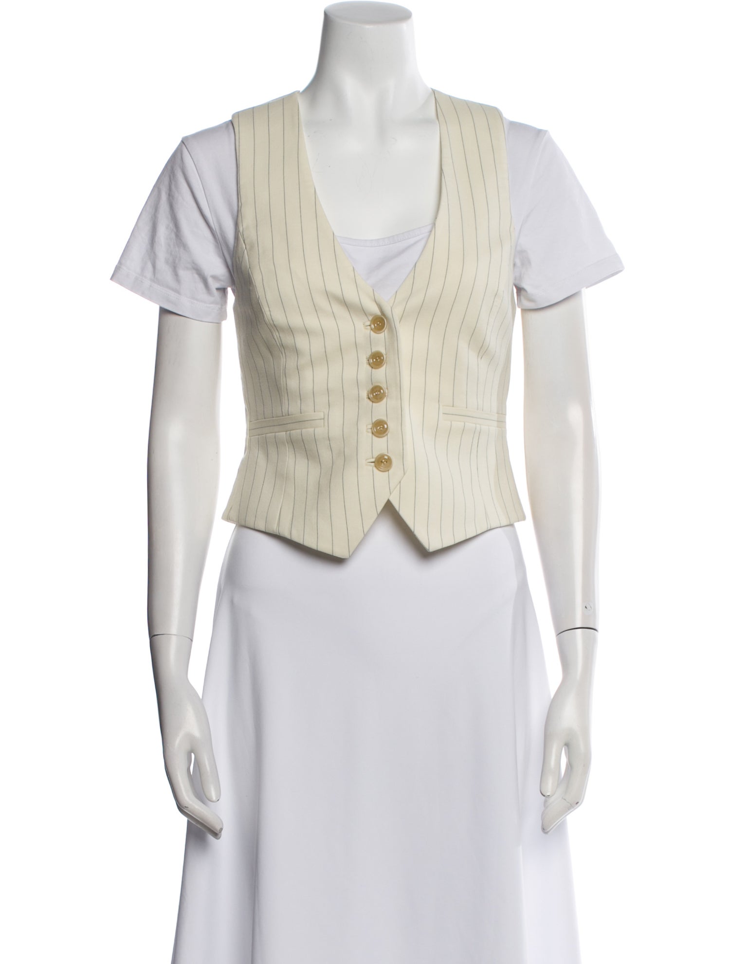 Zimmermann Wool V-Neck Crop Top w/ Tags