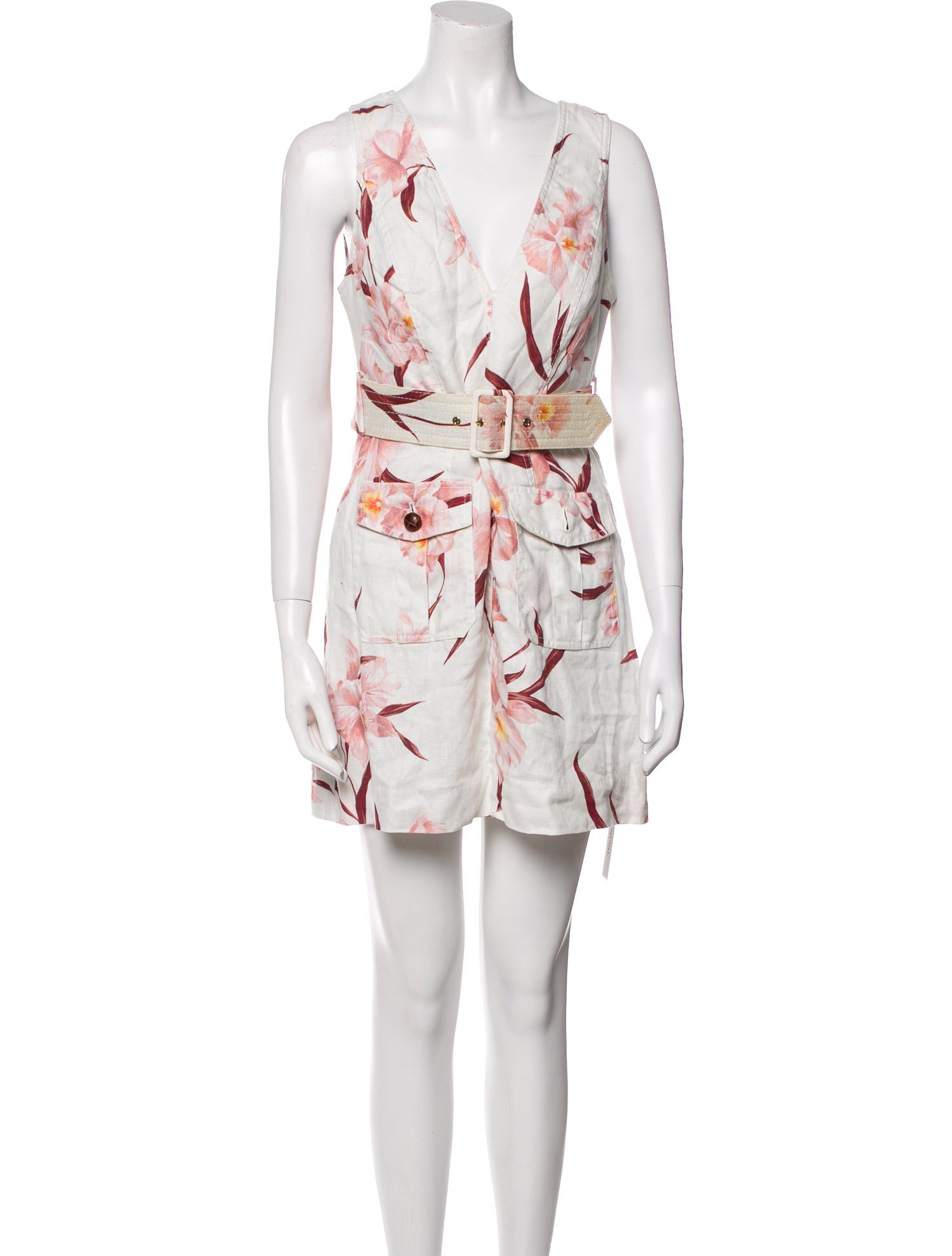 Zimmermann Linen Mini Dress