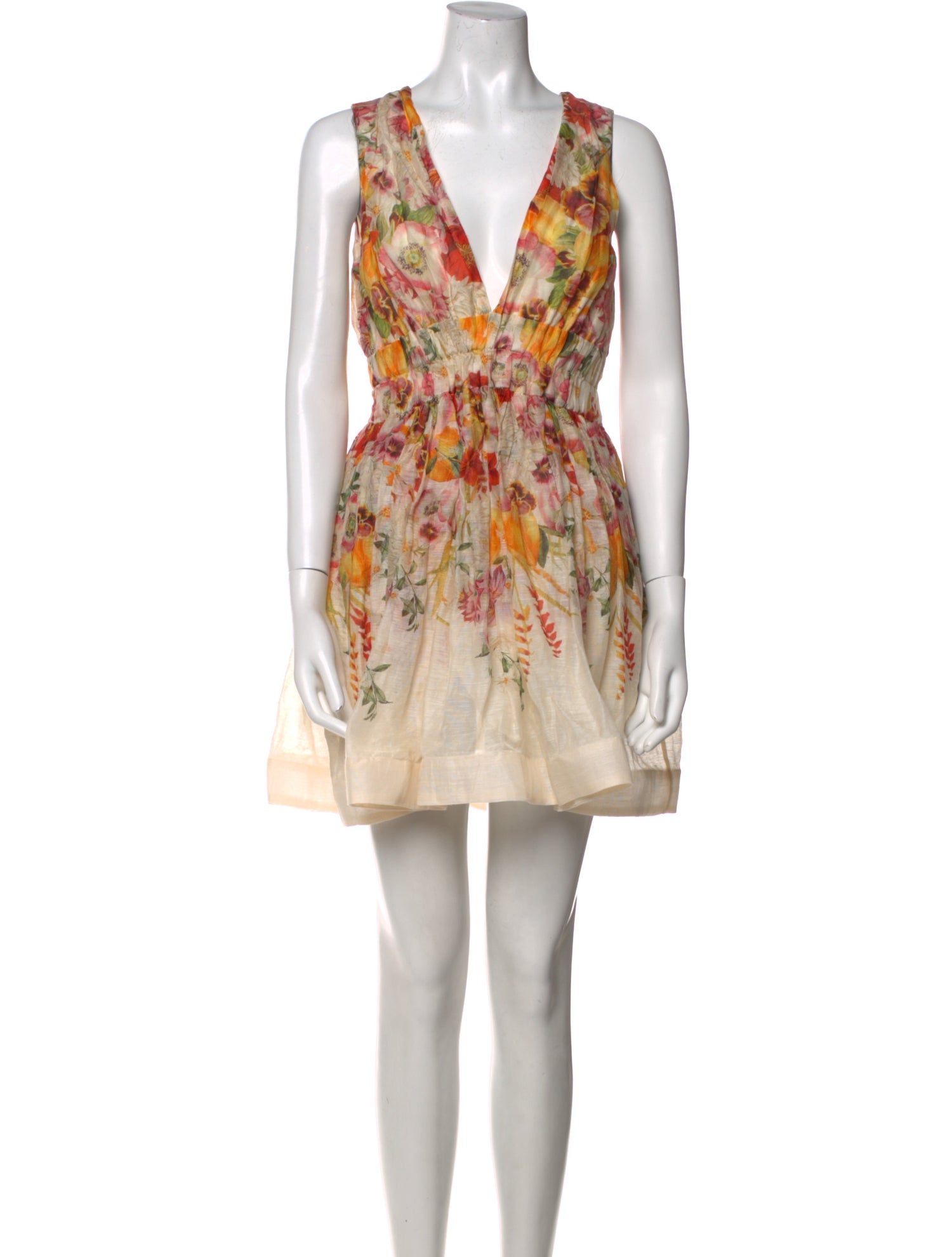 Zimmermann Linen Mini Dress