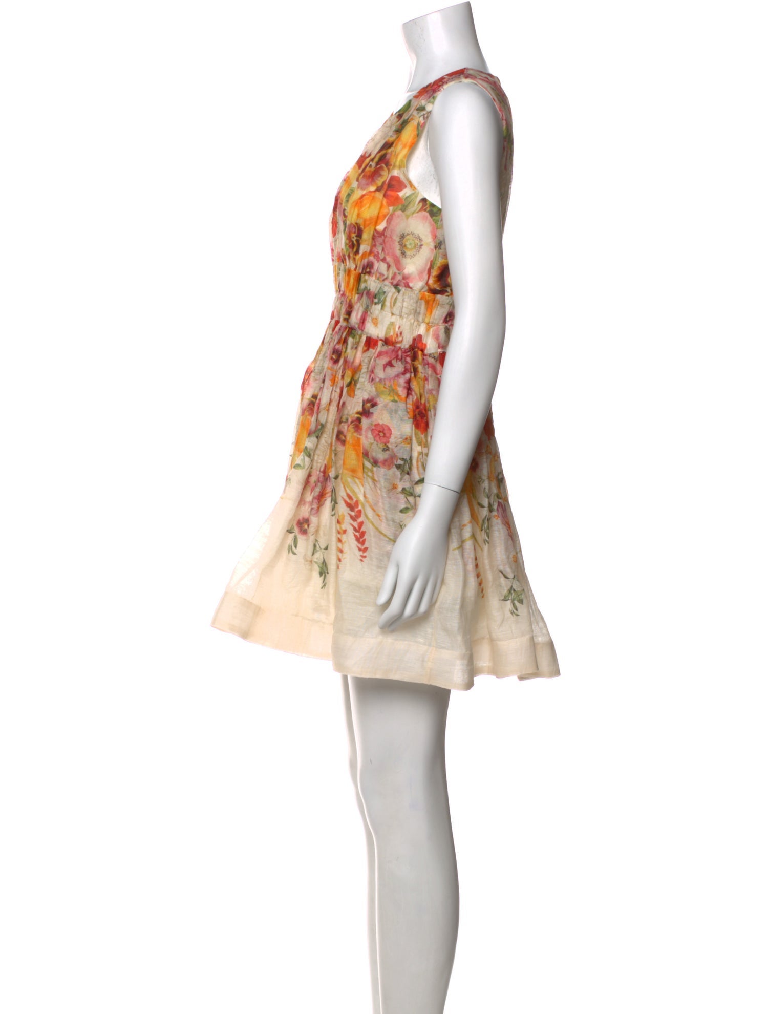 Zimmermann Linen Mini Dress