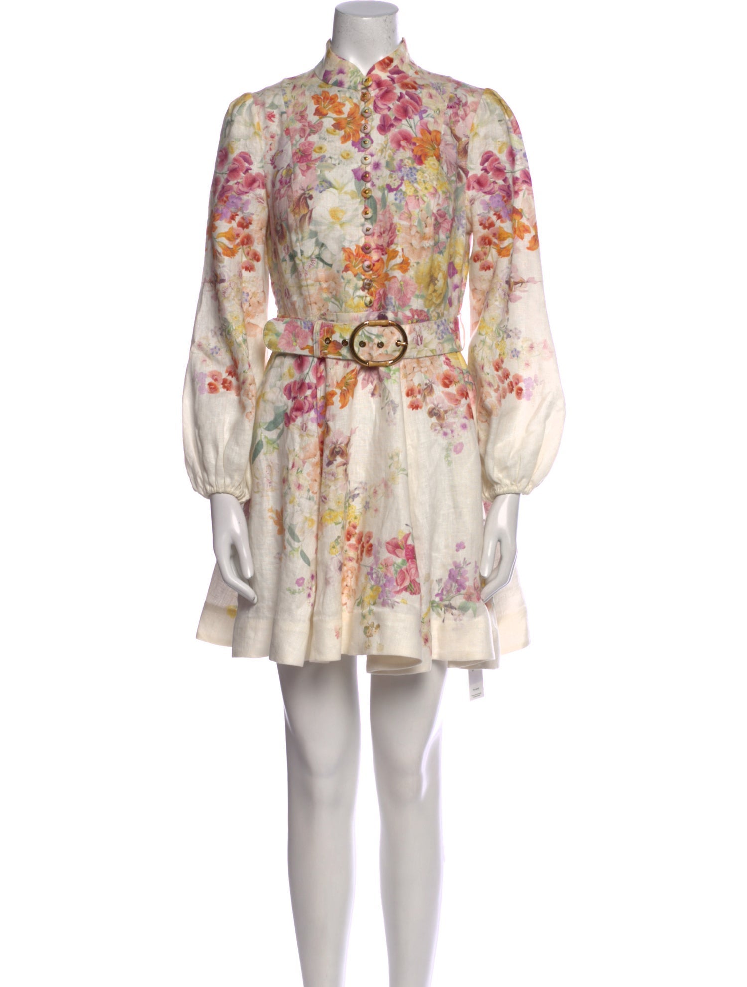 Zimmermann Linen Mini Dress