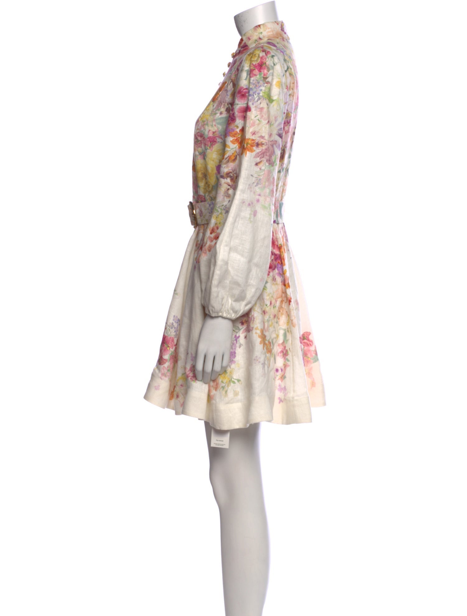 Zimmermann Linen Mini Dress