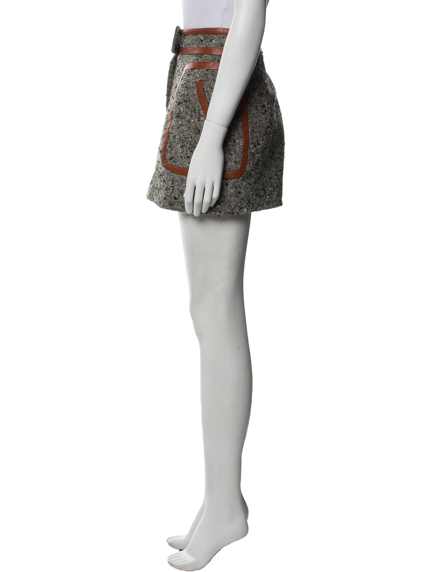 Zimmermann Printed Mini Skirt