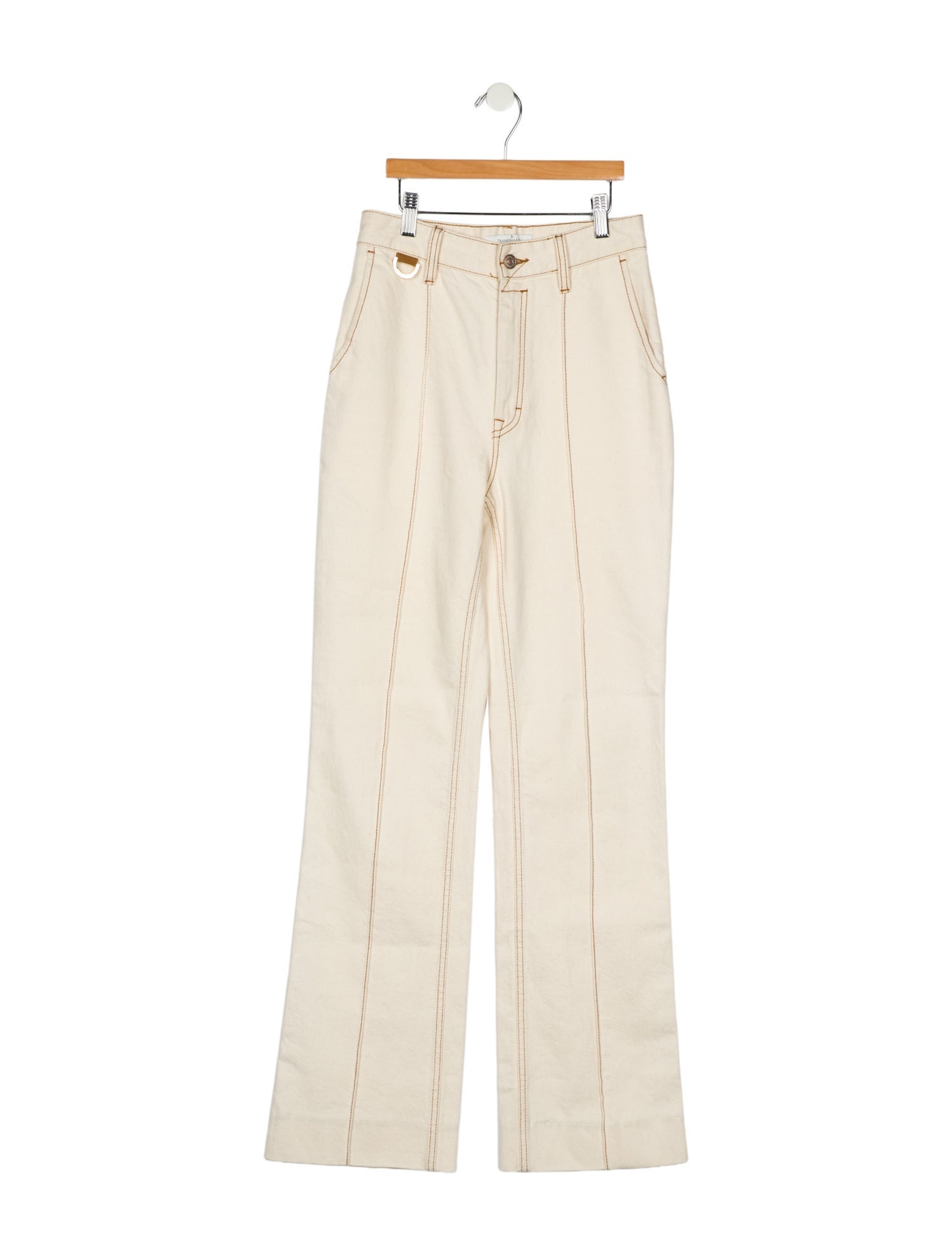 Zimmermann High-Rise Wide Leg Jeans