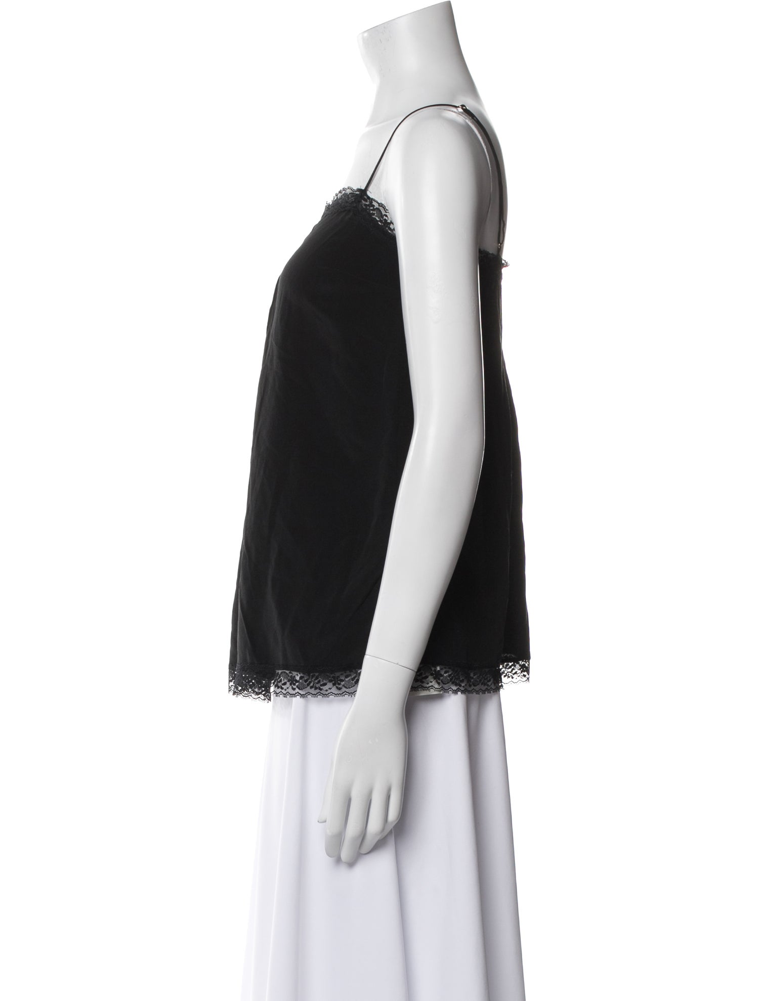 Zimmermann Silk Square Neckline Top